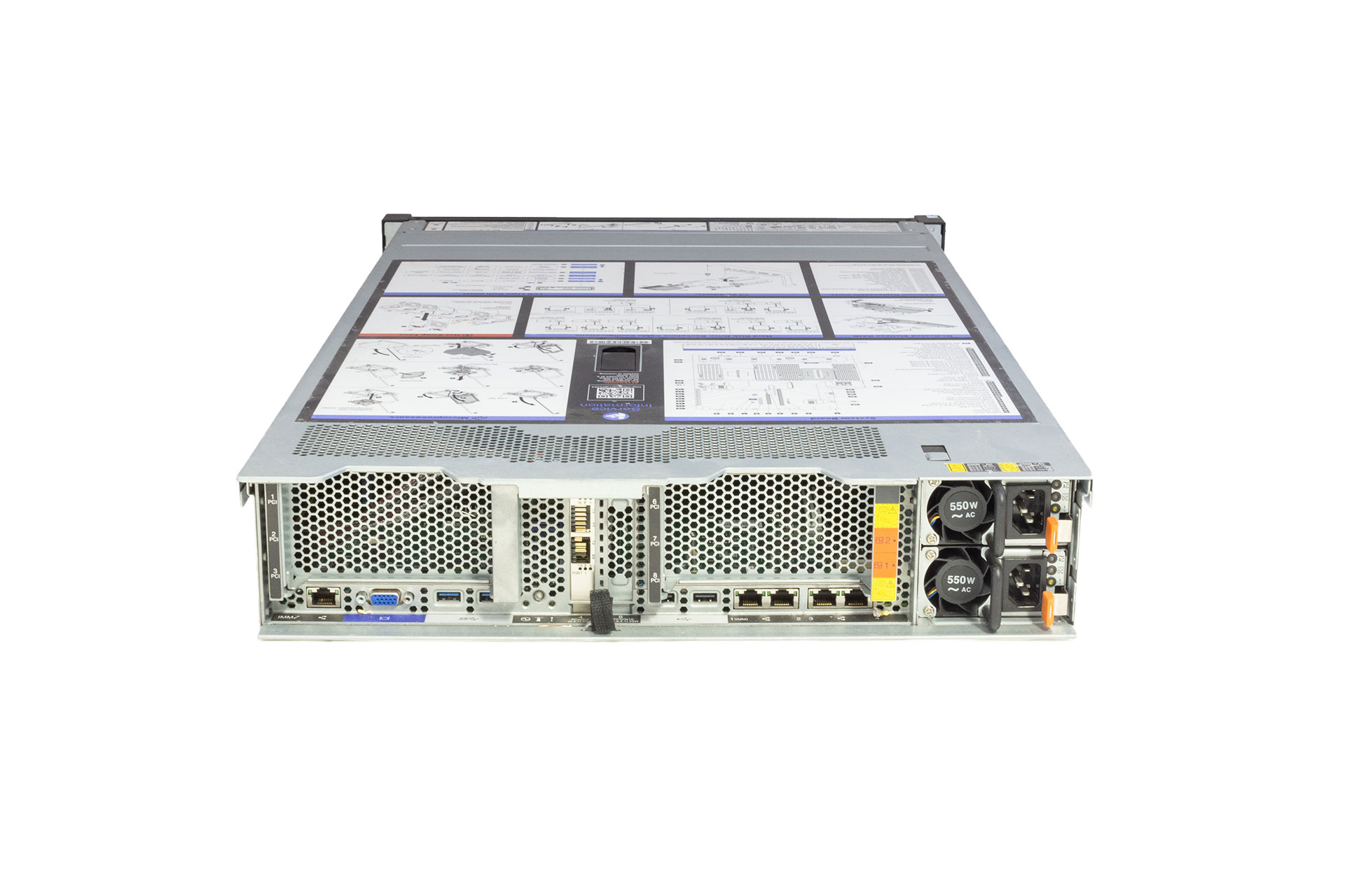 Lenovo X3650 M5, 1x E5-2620v3 2.40GHz, 6-C, noRAM, noPciCage, 16xSFF, 2x M5210/Batt., DVD-RW, 2x550W