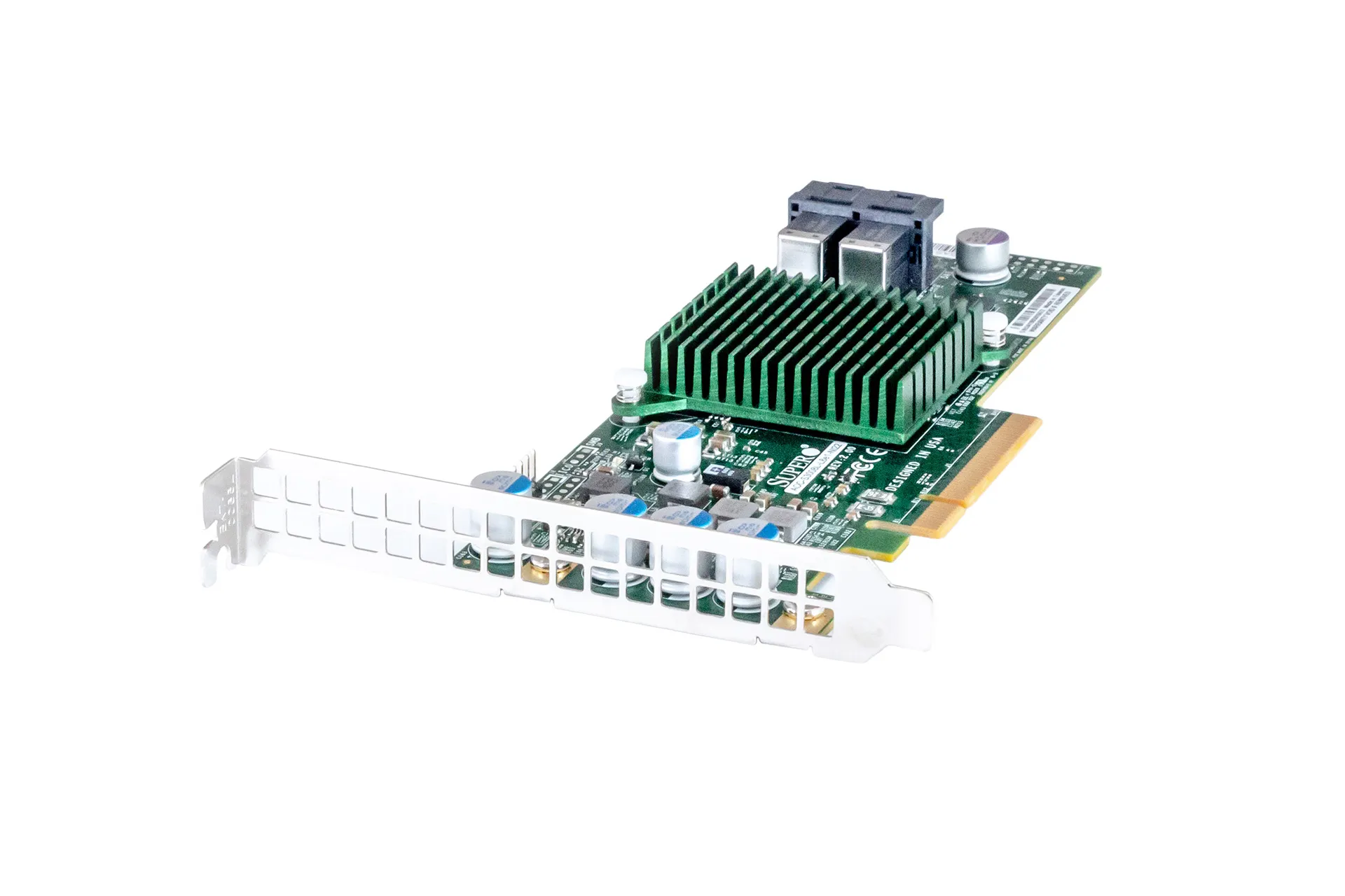 Supermicro 12Gb Host Bus Adapter SAS SATA Dual Port x8 PCIe HBA
