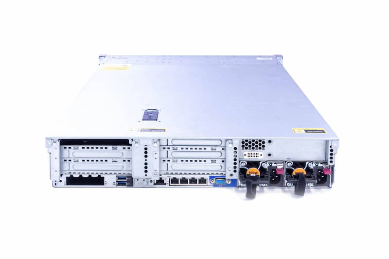 HPE DL380 Gen9, 2x E5-2650v3 2.30GHz, 10-Core, 32GB PC4-2133 RAM, 8xSFF, 2x PCI-Cage, DVD-RW, 2x800W