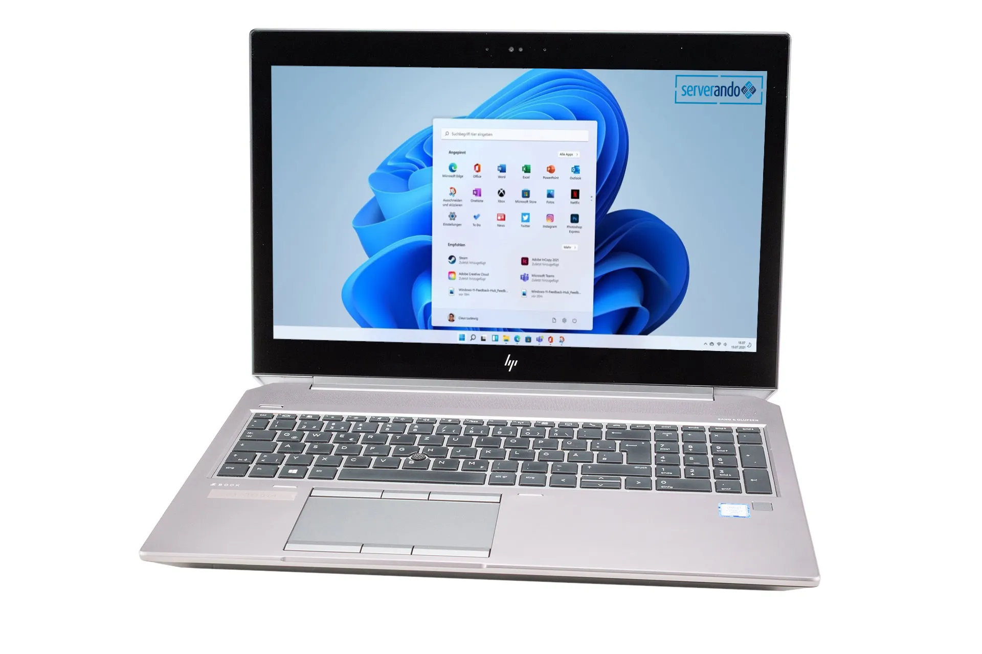HP ZBook 15 G5, i7-8850H 2.60GHz, 6-Core, 32GB DDR4, 1TB NVMe SSD, 15.6 Zoll, Win11Pro B-Ware HP ZBook 15 G5, i7-8850H 2.60GHz, 6-Core, 32GB DDR4, 1TB NVMe SSD, 15.6 Zoll, Win11Pro B-Ware