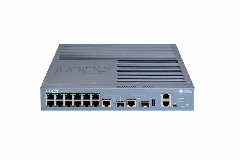 Juniper SWITCH EX2200-C, 12x GbE RJ45, 2x GbE RJ45/SFP shared