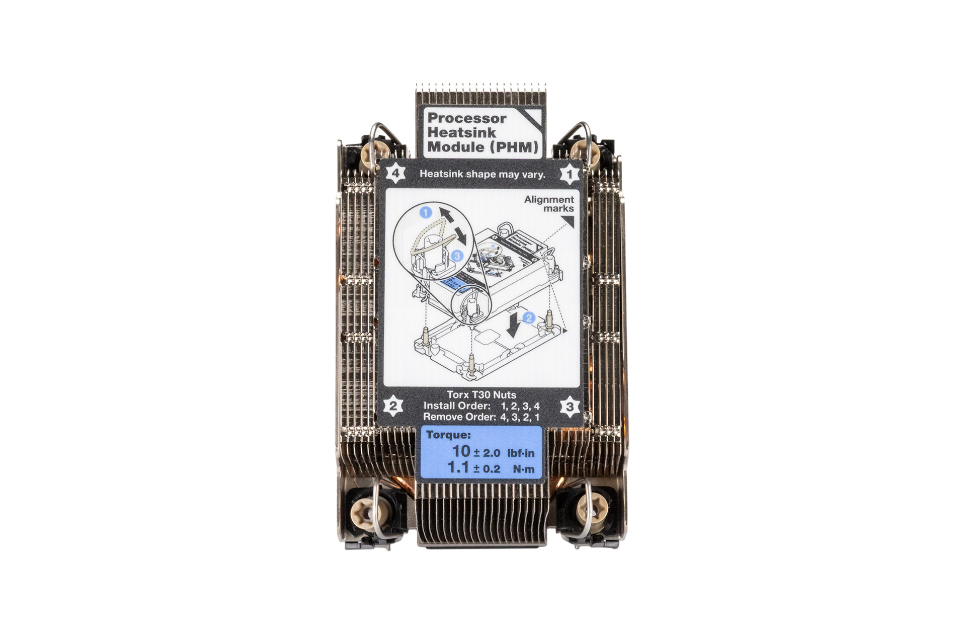 Lenovo CPU Kühler Heatsink Standard < 205W für SR650v2