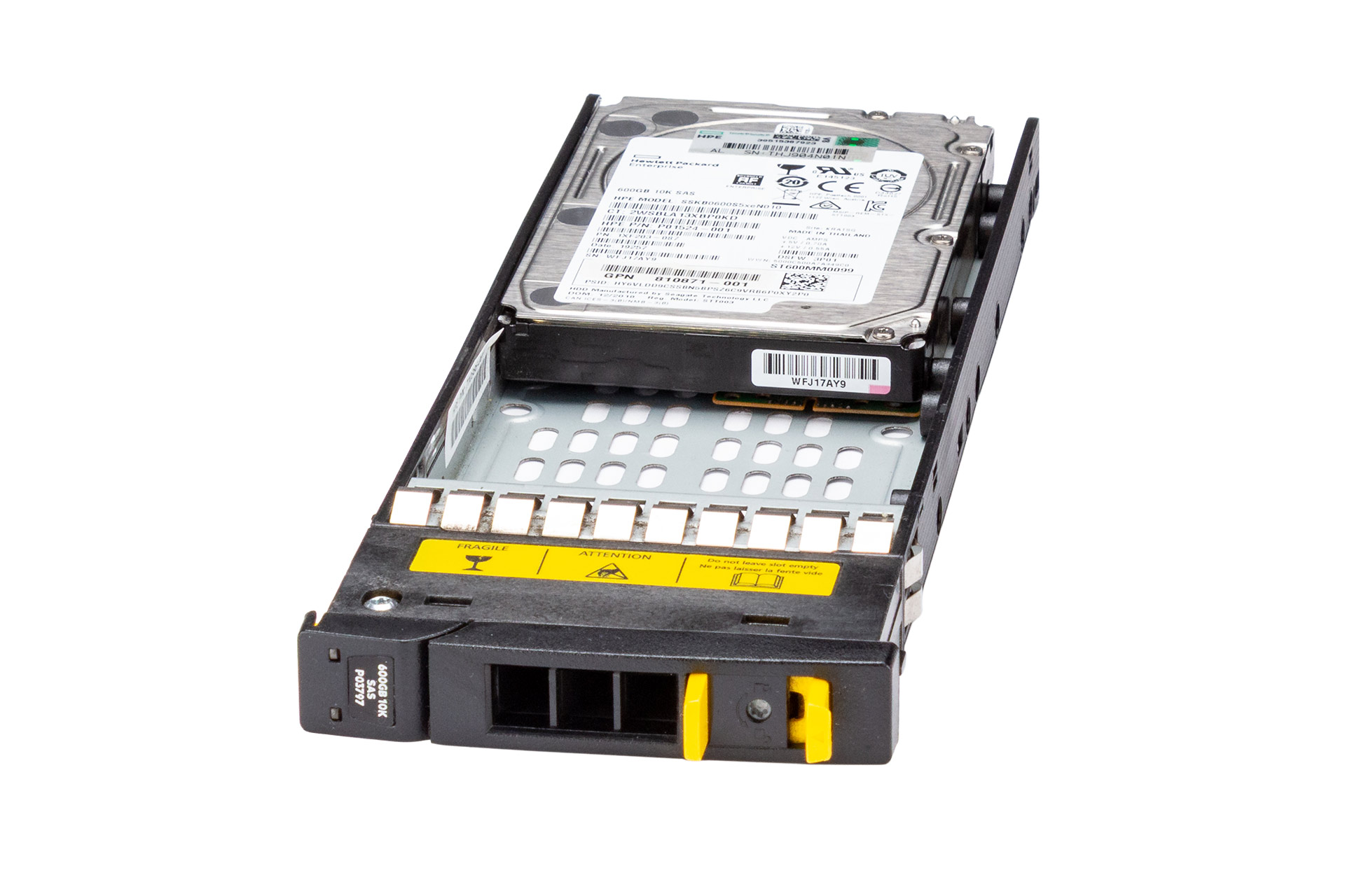 HPE 3PAR 600GB 12G SAS HDD 10k 2.5 Zoll 520b
