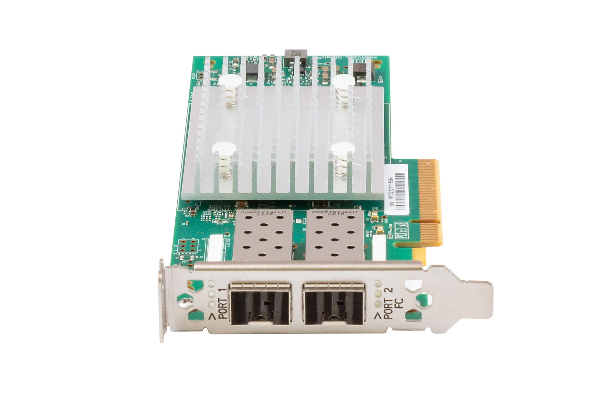 DELL FC-HBA QLE2692 16GB DP LP, inkl. 2x GBIC DELL FC-HBA QLE2692 16GB DP LP, inkl. 2x GBIC