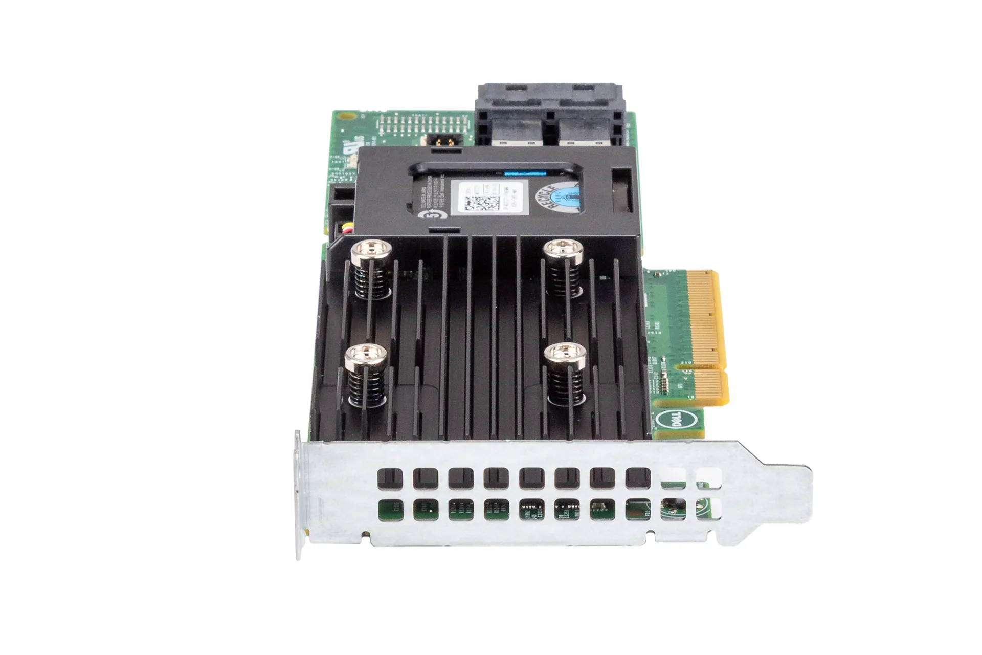 Dell PERC H730P 2GB Raid Controller, SAS 12G, 2x SFF-8643, Low Profile, inkl. Batterie Dell PERC H730P 2GB Raid Controller, SAS 12G, 2x SFF-8643, Low Profile, inkl. Batterie
