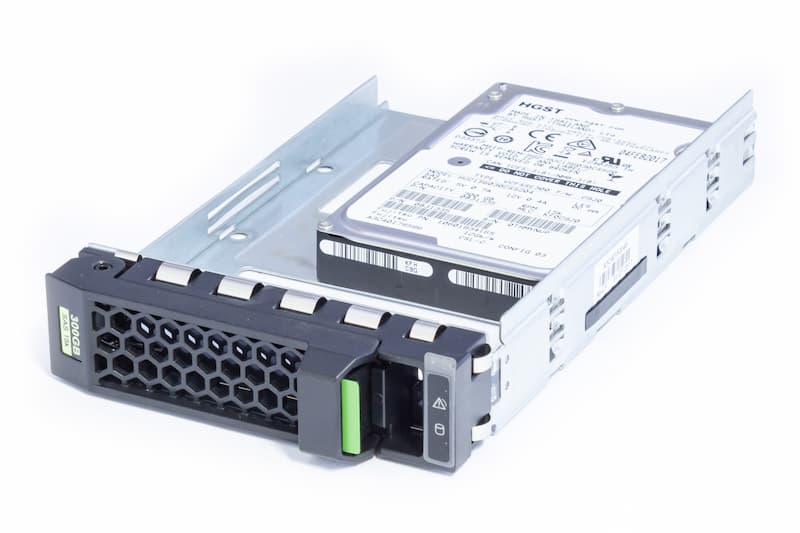 FUJITSU HDD 300GB 12G SAS 15k 2.5", in 3.5'' Converter