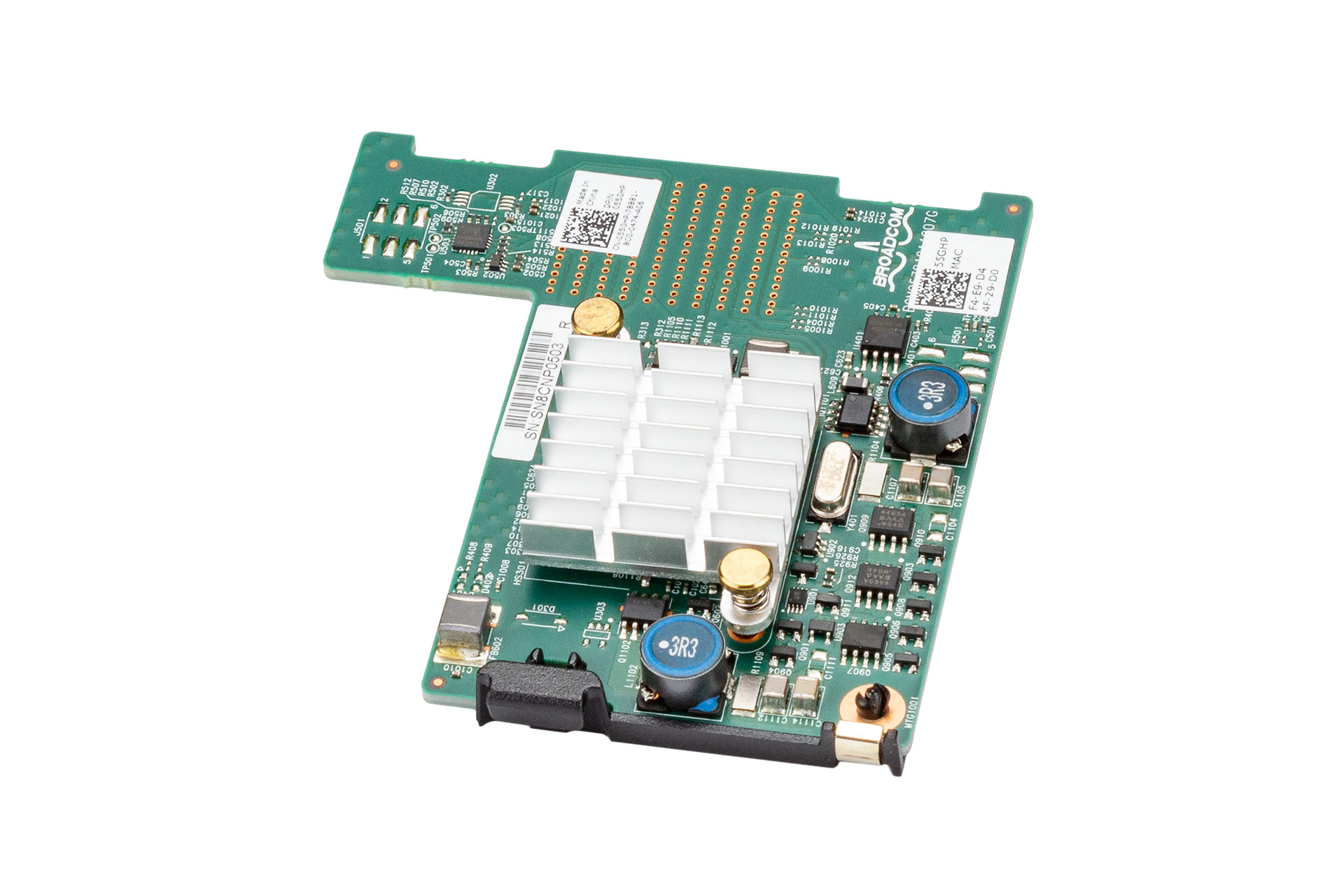 DELL Broadcom 57810s 10GbE Netzwerkkarte Ethernet RJ45 Dual Port Mezzanine NIC
