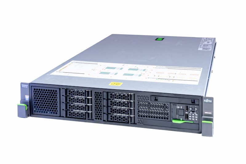 FUJITSU RX300 S8, 2x E5-2630v2 2.60GHz, 6-Core, noRAM, 8xSFF, int. 4GB USB, Megaraid D2607, 2x450W