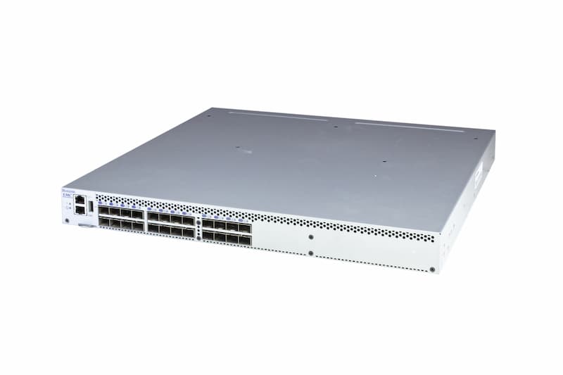DELL Brocade SAN Switch DS-6505B, 24-port SFP+ 16G, 12 ports active, no license, 1x150W