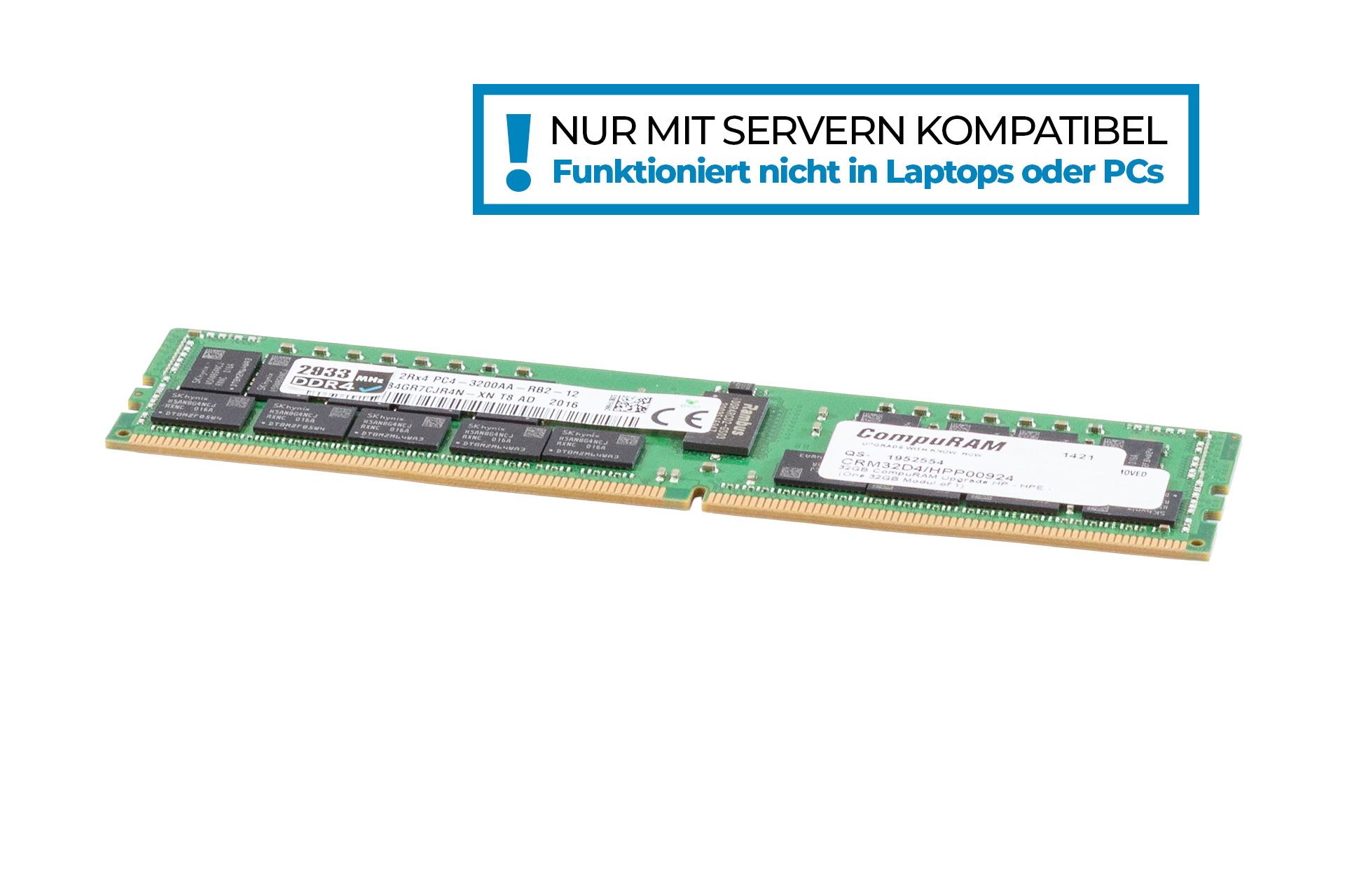 HYNIX 32GB DDR4 RAM 2Rx4 PC4-2933Y-R regECC