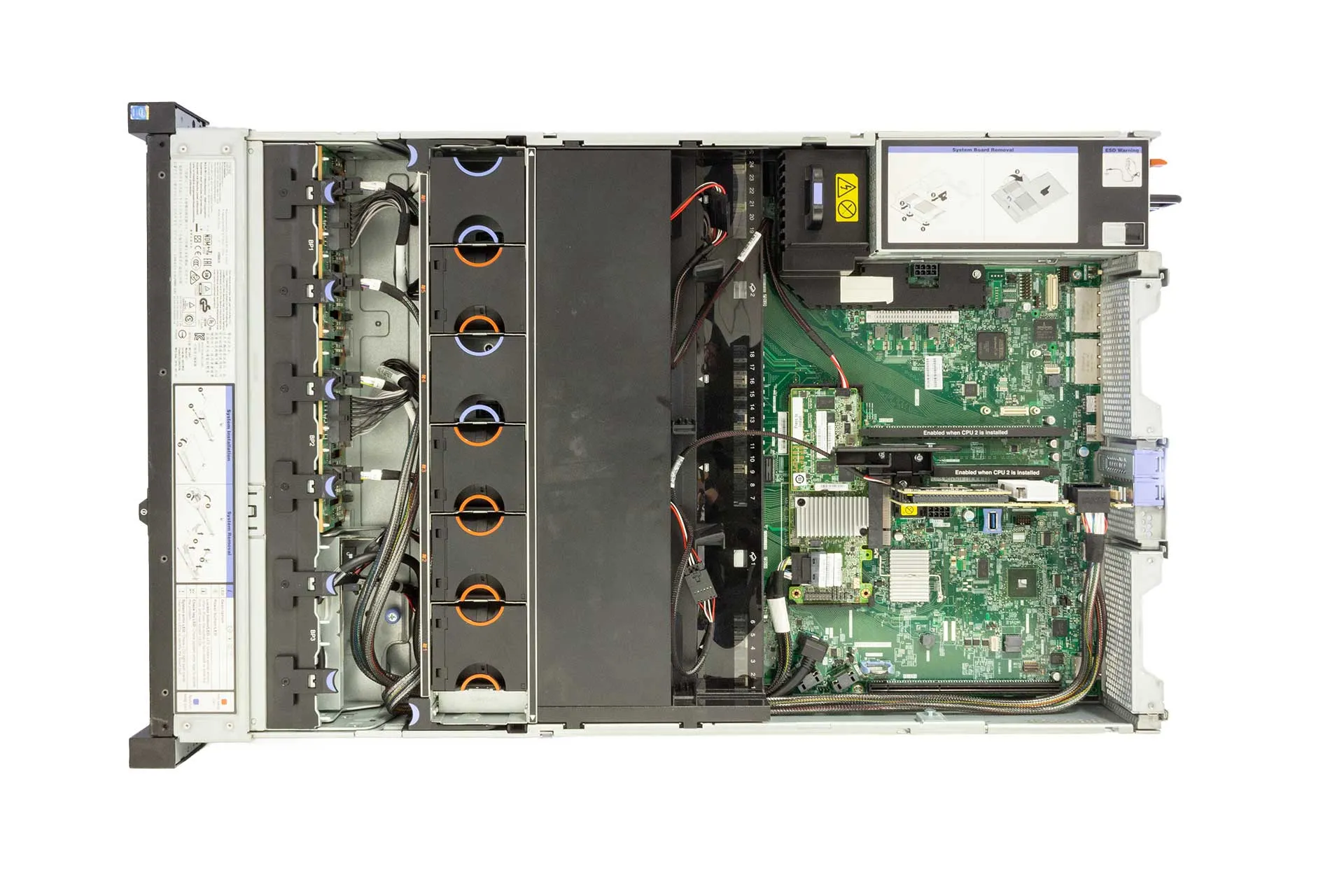 Lenovo System X3650 M5 Rack Server, 1x E5-2620v3, 16x SFF