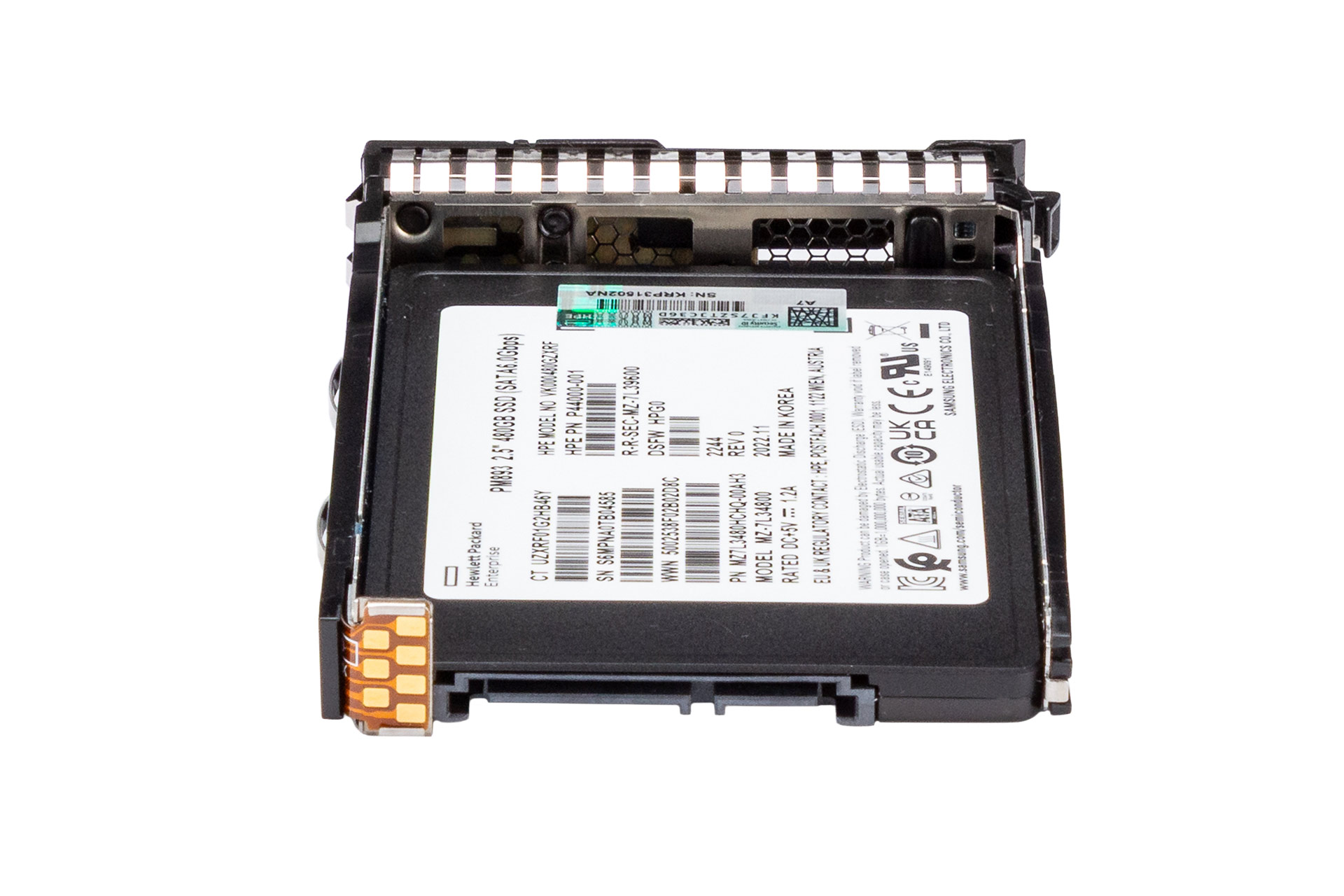HPE 480GB 6G SATA SSD