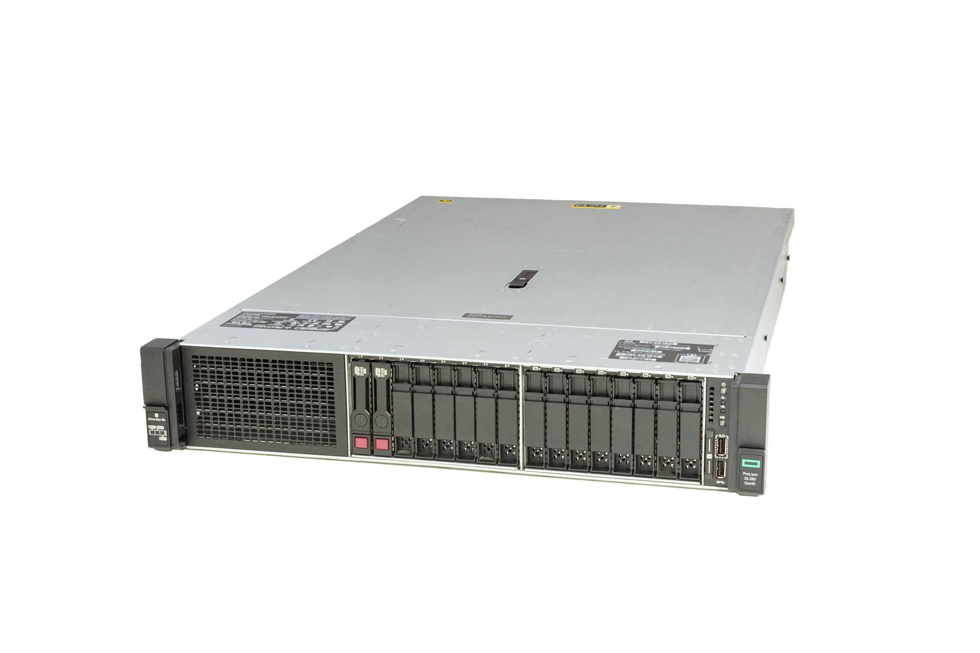 HPE ProLiant DL380 Gen10 Rack Server 2x Xeon Gold 6142 2.60GHz 16-Core 32GB RAM, 8xSFF, 8xNVMe 1x PCI-Cage HPE ProLiant DL380 Gen10 Rack Server 2x Xeon Gold 6142 2.60GHz 16-Core 32GB RAM, 8xSFF, 8xNVMe 1x PCI-Cage