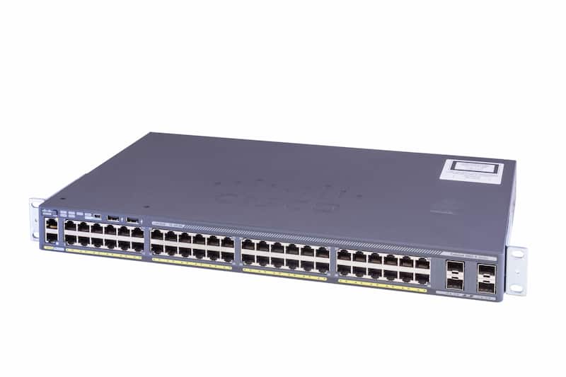 Cisco Switch Ethernet Catalyst 2960X-48TS-L V01, 48x 1GbE RJ45, 4x 1GbE SFP