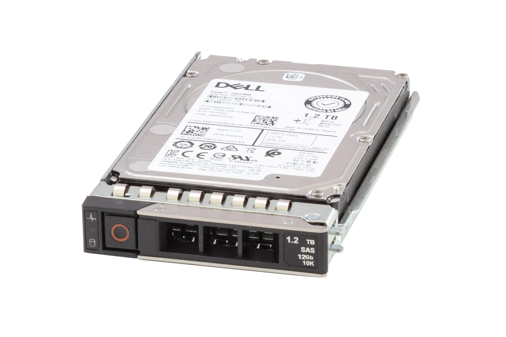 DELL HDD 1.2TB 12G SAS 10k 2.5" in tray 0DXD9H Festplatte DELL HDD 1.2TB 12G SAS 10k 2.5" in tray 0DXD9H Festplatte