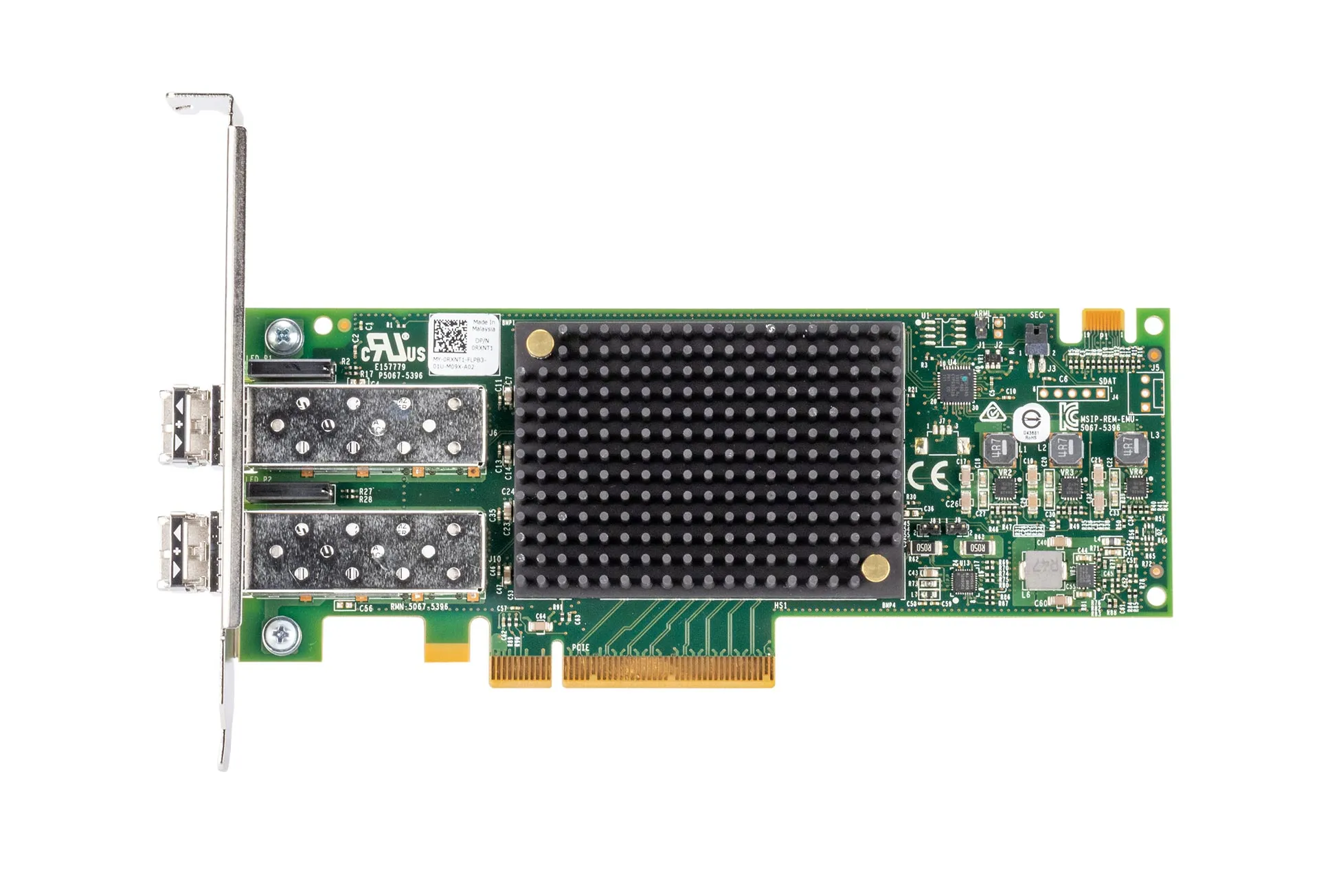 Dell LPE31002 16Gb Host Bus Adapter Fibre Channel SFP+ Dual Port PCIe HBA, inkl. 2x GBIC Dell LPE31002 16Gb Host Bus Adapter Fibre Channel SFP+ Dual Port PCIe HBA, inkl. 2x GBIC