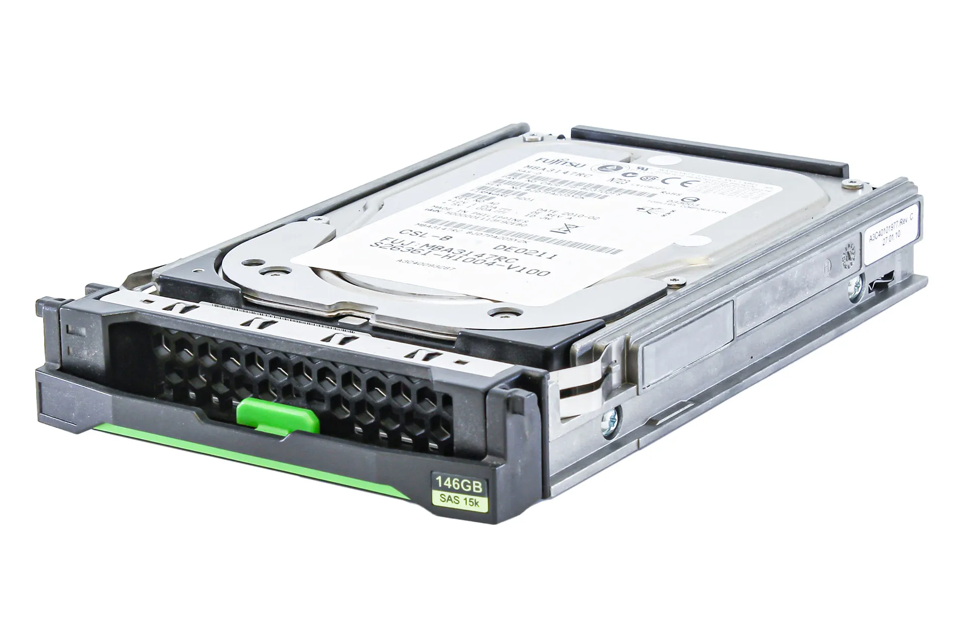 Fujitsu HDD 146GB 3G SAS 15k 3.5“ LFF Festplatte inkl. HDD Tray Fujitsu HDD 146GB 3G SAS 15k 3.5“ LFF Festplatte inkl. HDD Tray