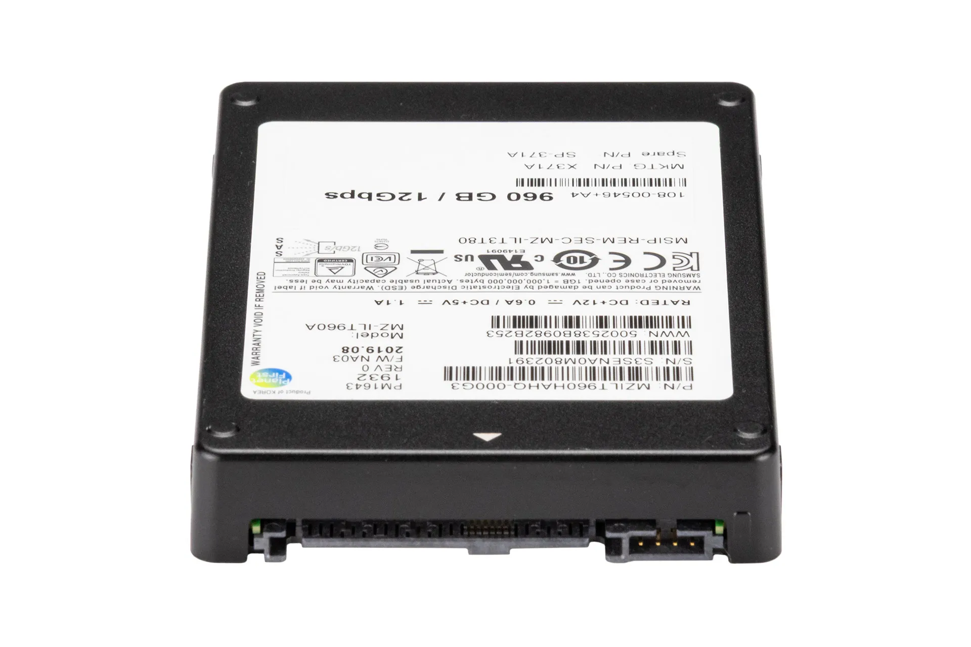 NetApp 960GB 12G SAS SSD, 2.5 Zoll SFF Festplatte für Server, für Netapp All-Flash/FAS2x/DS2x