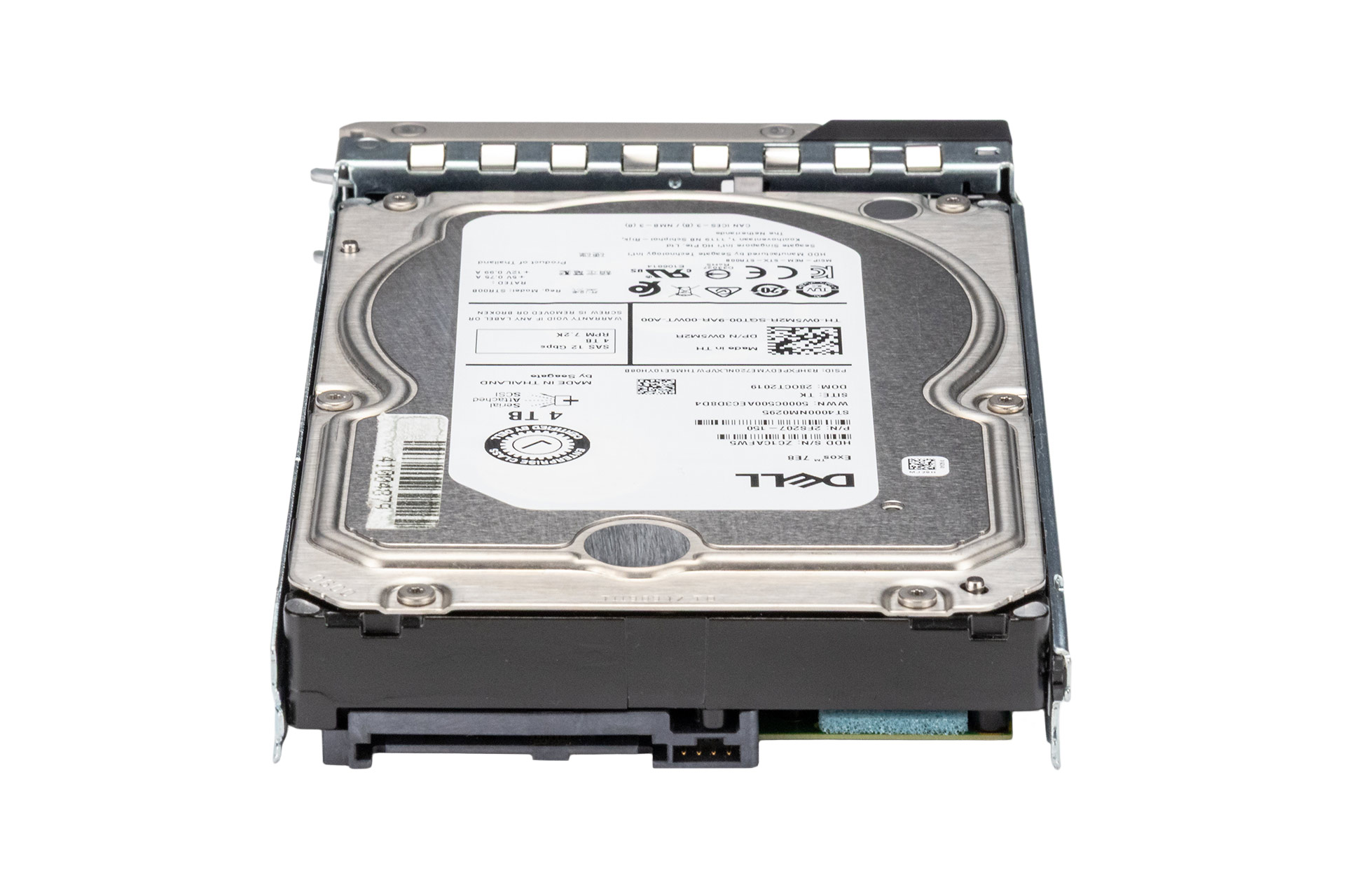 Dell 4TB 12G SAS HDD 7.2k, 3.5 Zoll LFF Festplatte für Server