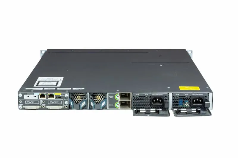 Cisco Switch Catalyst WS-C3750X-24T-L, stackable (2x Port), 24x GbE RJ45, 4xGbE SFP, 2x 350W
