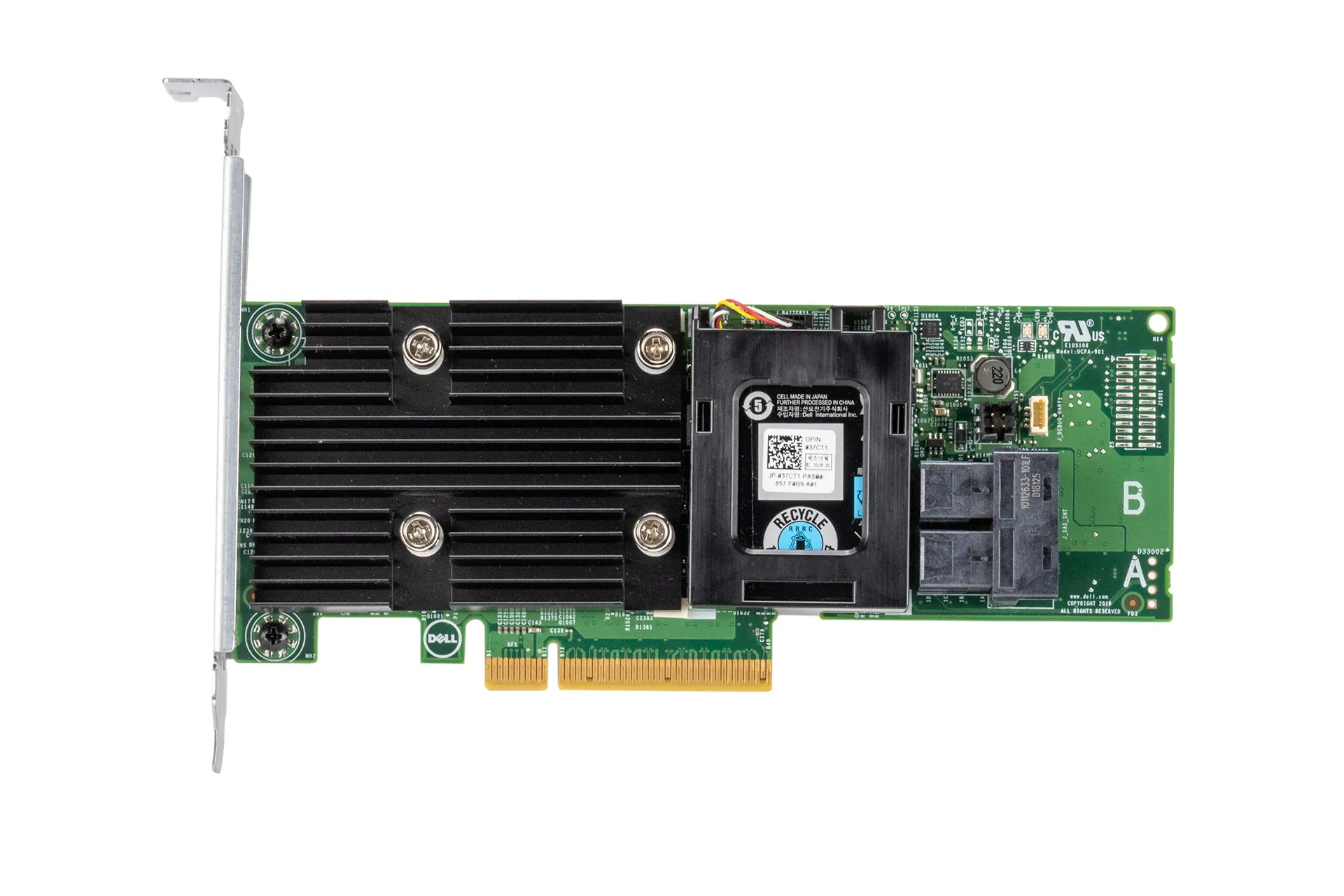 Dell PERC H730P RAID Controller 2GB Cache PCIe, mit Batterie Dell PERC H730P RAID Controller 2GB Cache PCIe, mit Batterie