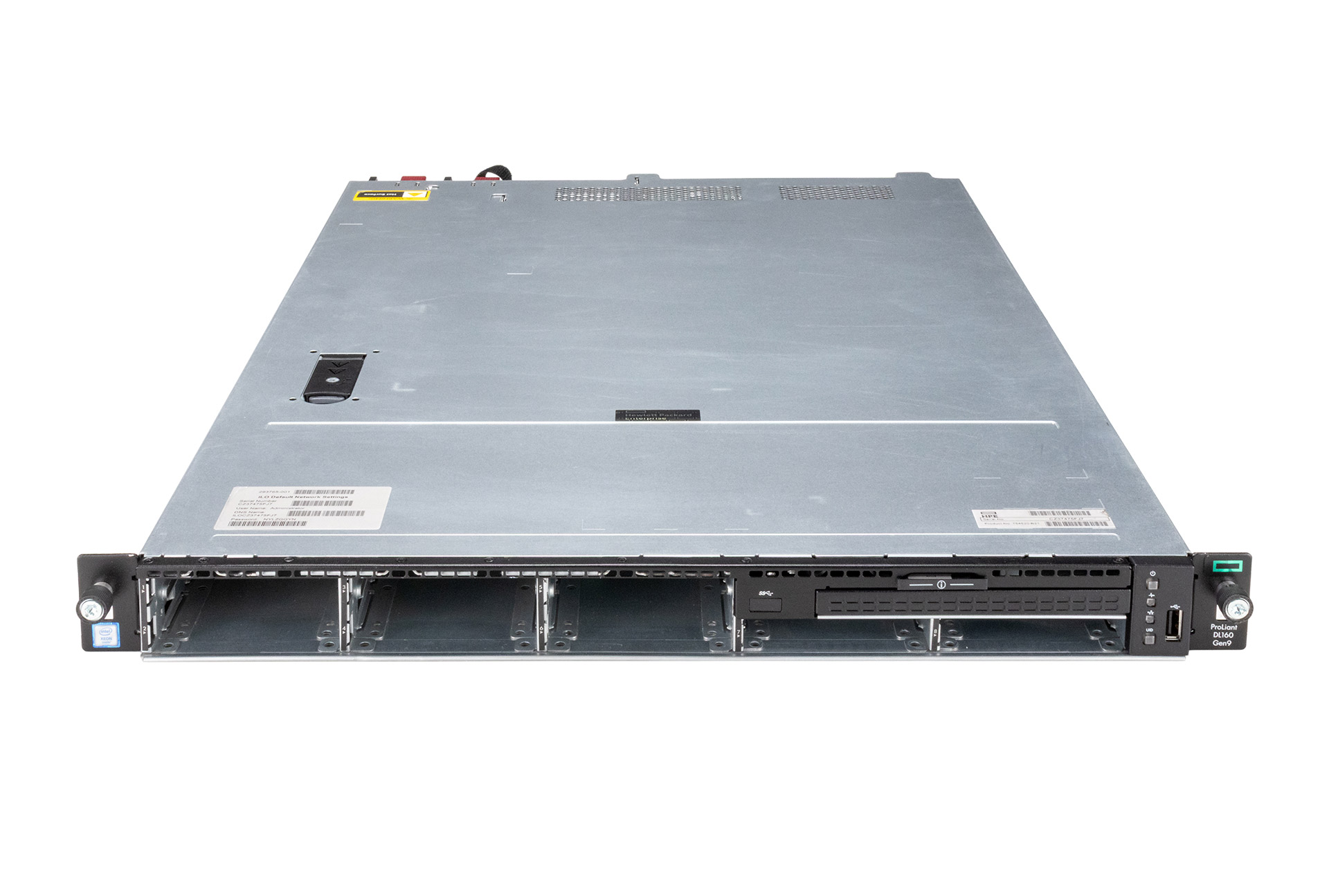 HPE ProLiant DL160 Gen9 Rack Server, 1x E5-2603v4 1.70GHz, 6-Core, 16GB RAM, 2x 300GB HDD (8xSFF), P440