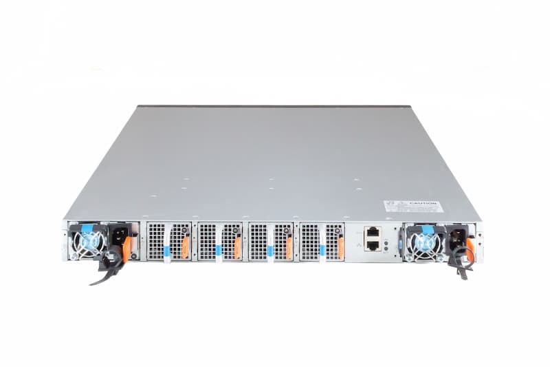 Dell Switch S4148F-ON,stackable, 48x10GbE SFP+, 4x100GbE QSFP28, 2x40GbE QSFP+, 2x550W,Port-Side-Out