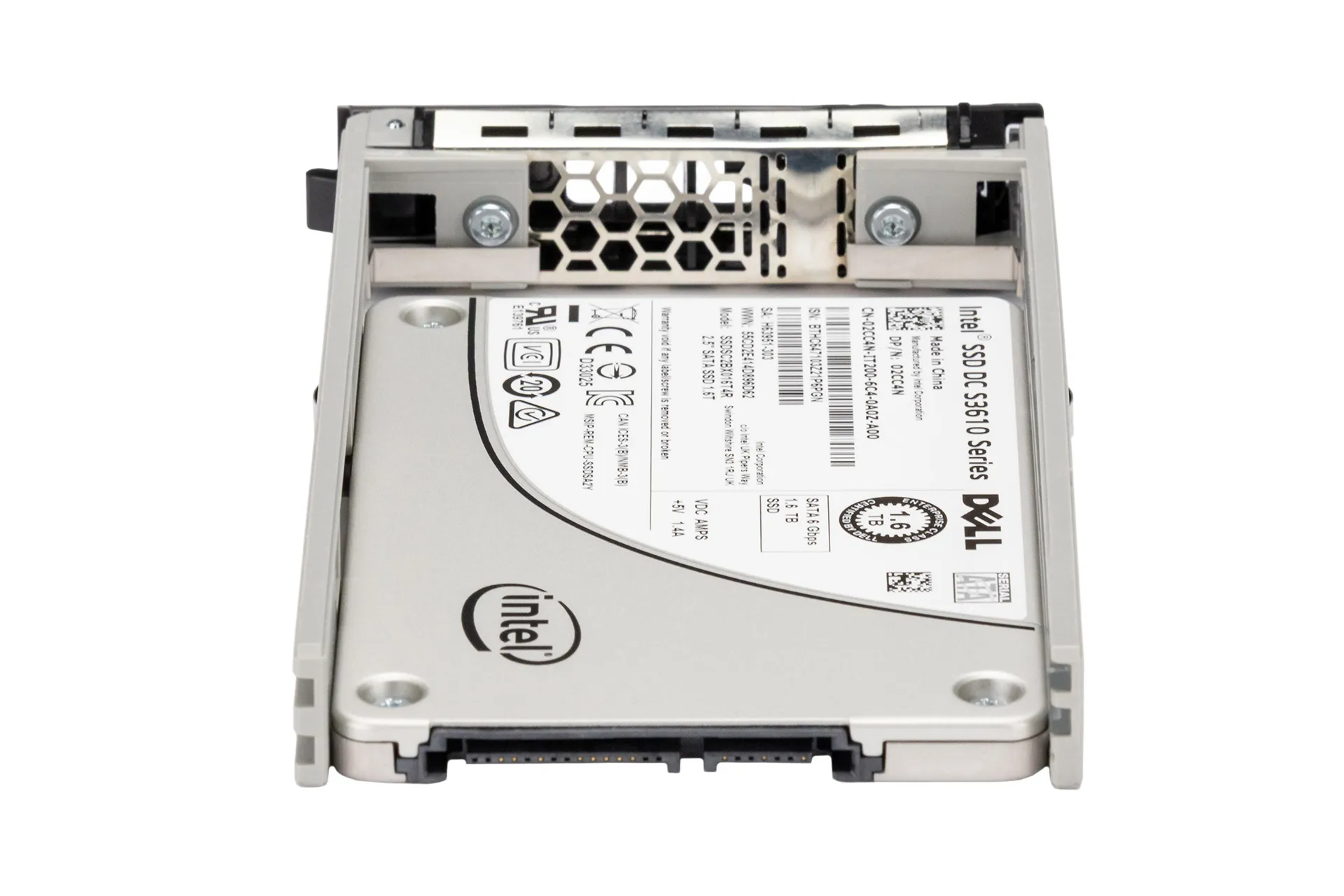 Dell 1.6TB 6G SATA SSD, 2.5 Zoll SFF Festplatte für Server