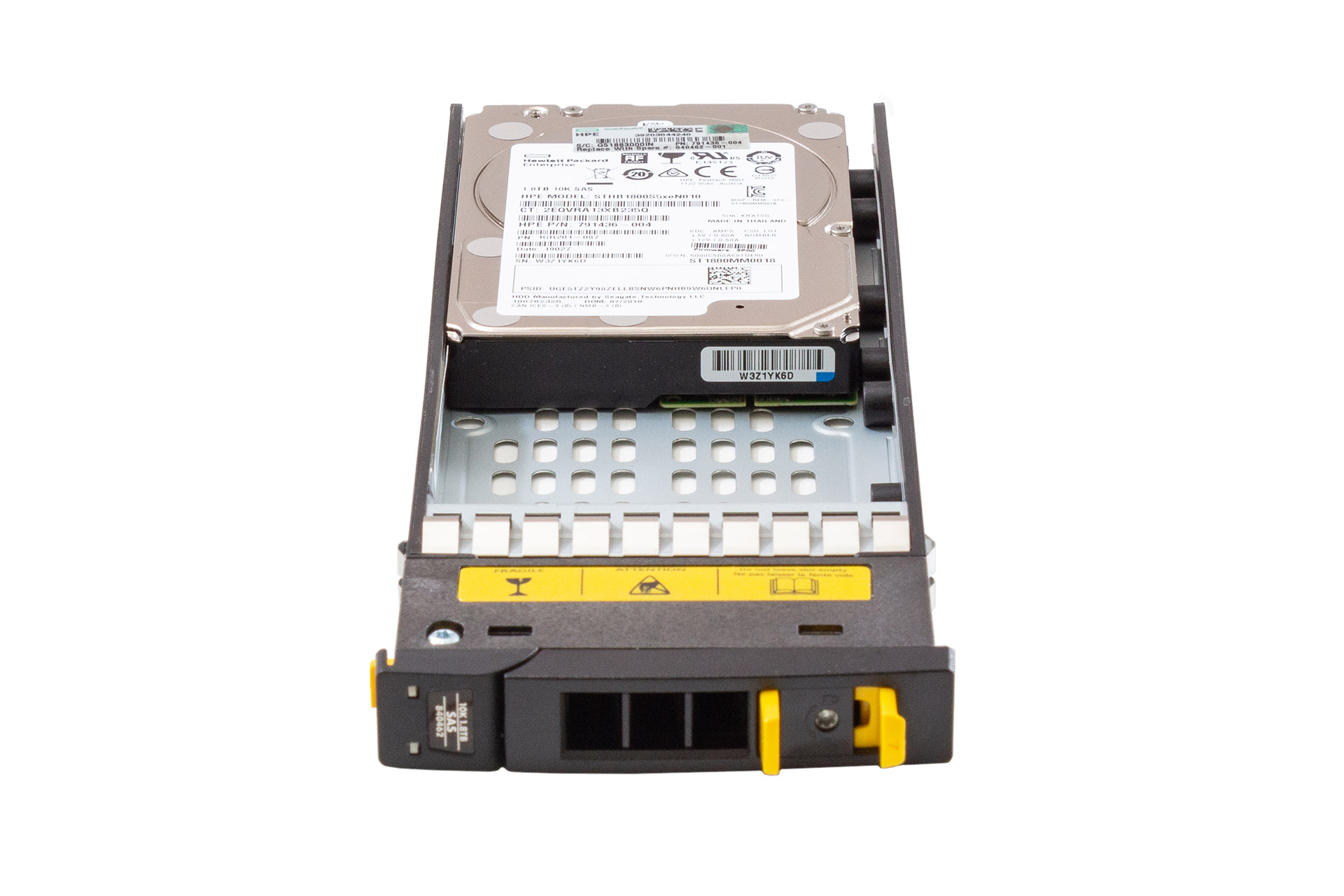 HPE 3PAR HDD 1.8TB 12G SAS 10K 2.5" SFF 520b Festplatte HPE 3PAR HDD 1.8TB 12G SAS 10K 2.5" SFF 520b Festplatte