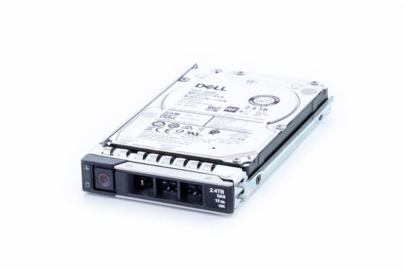 Dell HDD 2.4TB 12G SAS 10k 2.5", 512e, Carrier 0DXD9H (Gen14/15 xx40 xx50)