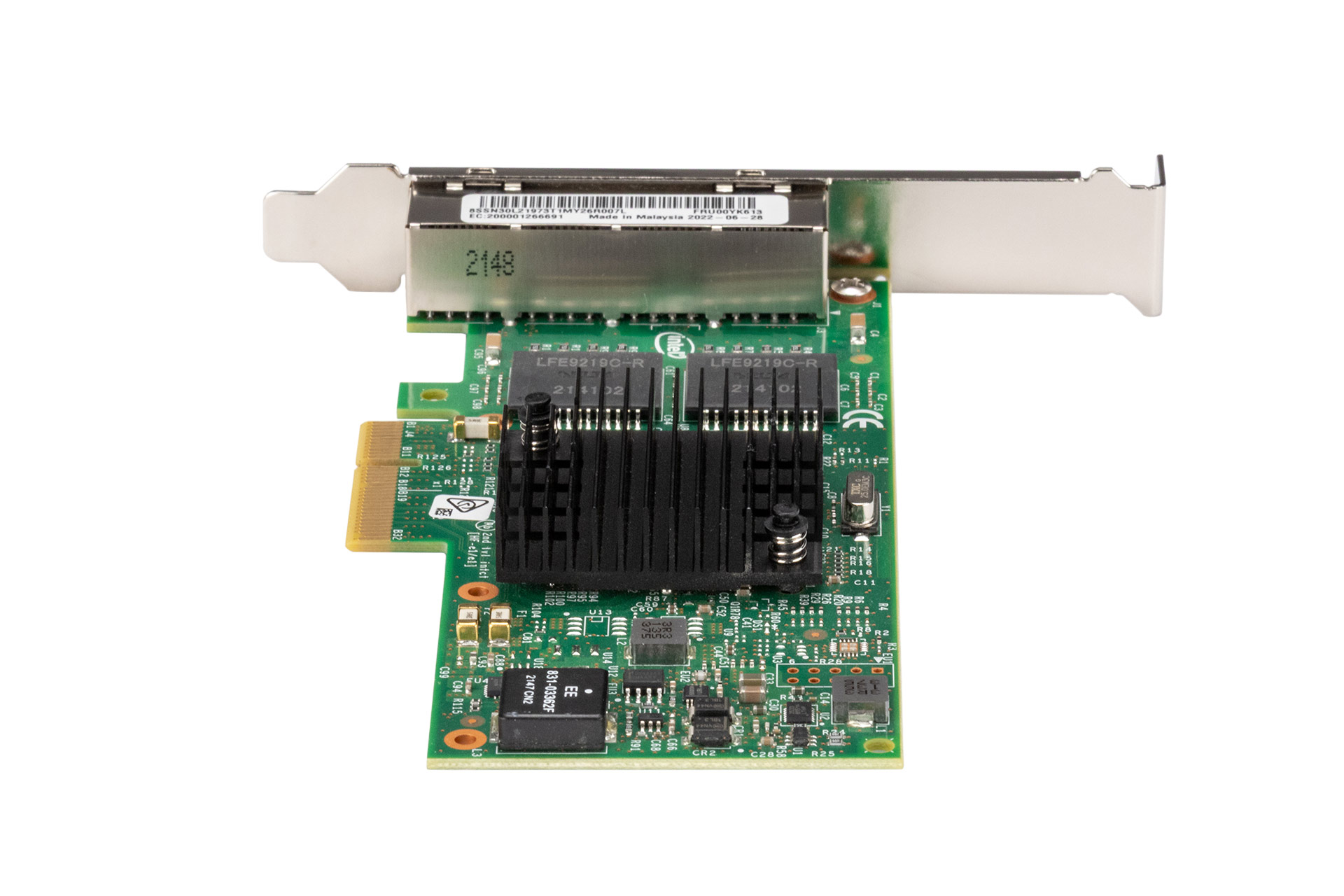 Lenovo i350-T4 1GbE Netzwerkkarte RJ-45 Quad Port PCI-e NIC
