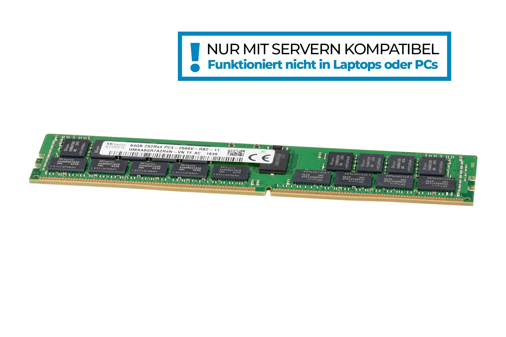 HYNIX 64GB DDR4 RAM 2SRx4 PC4-2666V-RB2 regECC