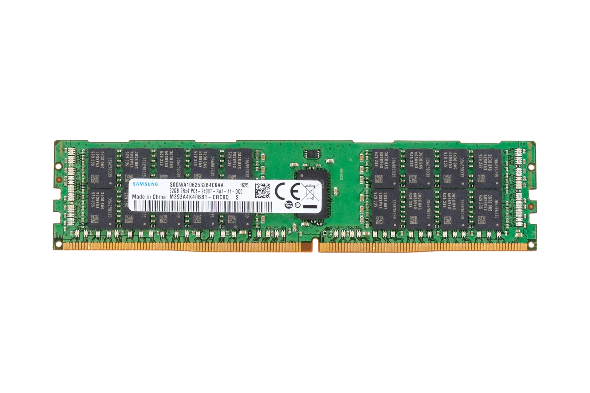 SAMSUNG 32GB DDR4 RAM 2Rx4 PC4-2400T regECC