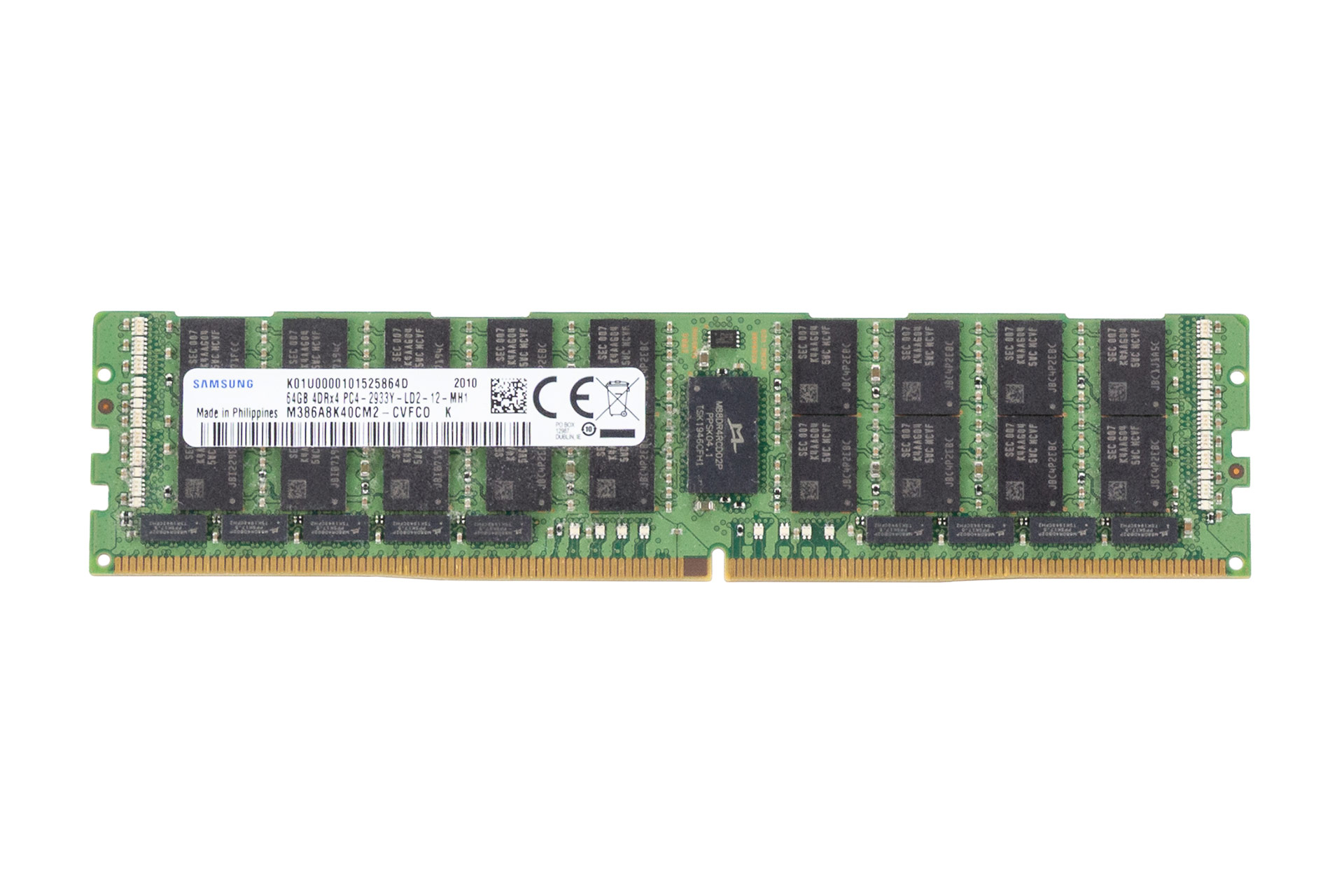 SAMSUNG 64GB DDR4 RAM 2DRx4 PC4-2933Y LD2 regECC
