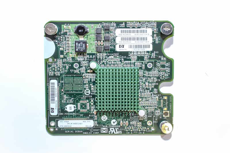 HP FC-HBA Emulex LPe1205 HP FC-HBA Emulex LPe1205 8Gb Mezzanine Card