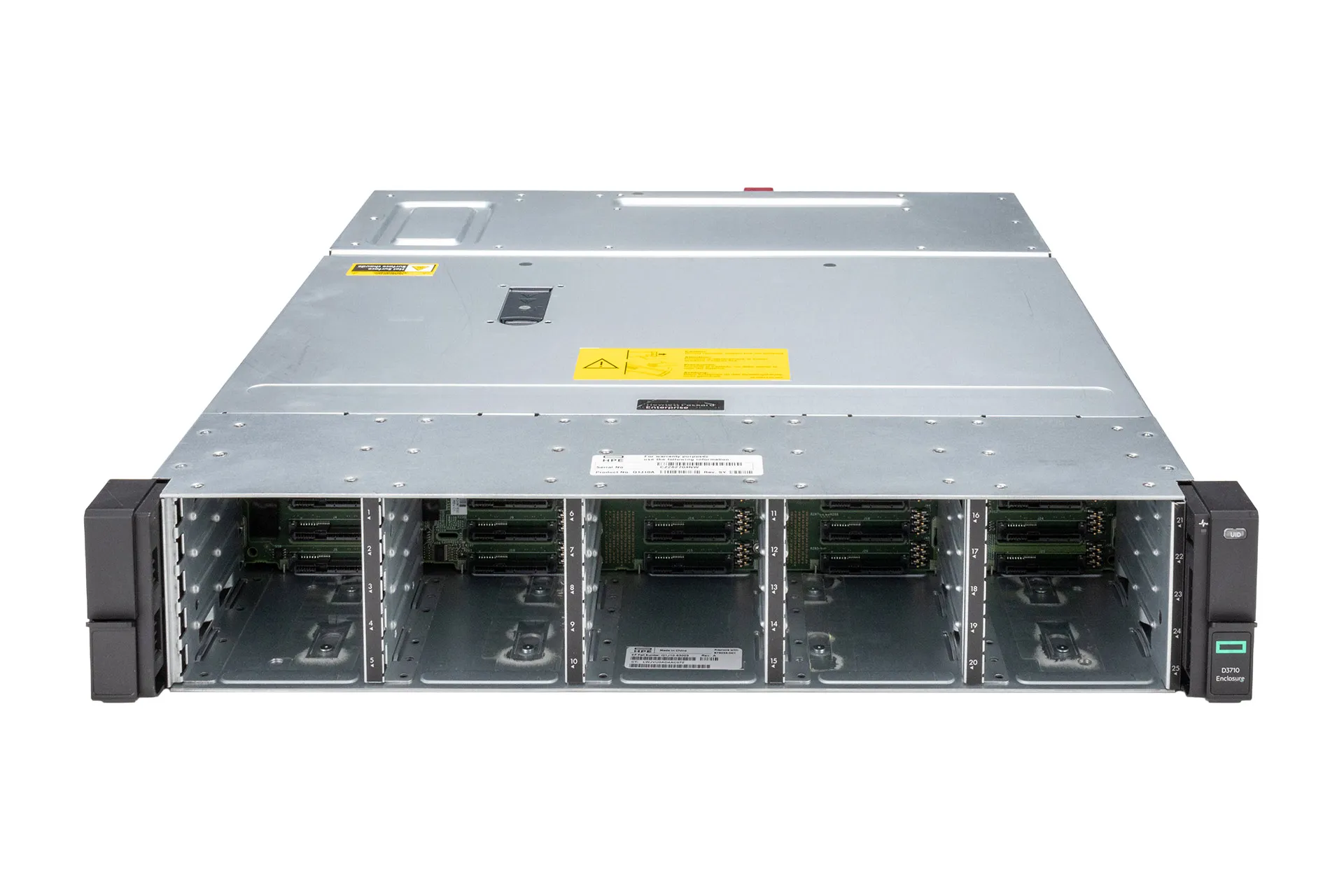 HPE D3710 Disk Enclosure, 25x SFF HPE D3710 Disk Enclosure, 25x SFF