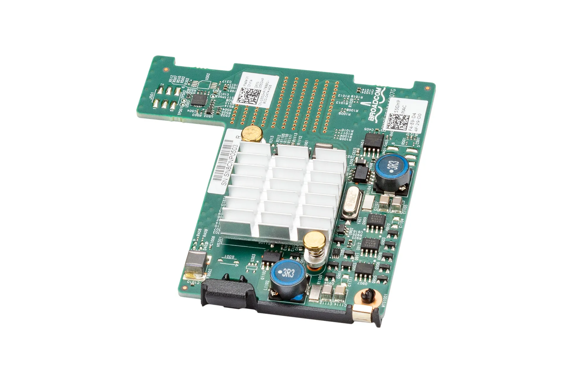 DELL Broadcom 57810s 10GbE Netzwerkkarte Ethernet RJ45 Dual Port Mezzanine NIC