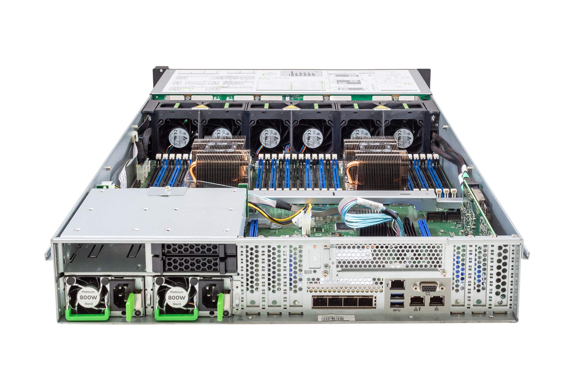 Fujitsu Primergy RX2540 M4 Rack-Server, 2x Gold 6132 2.60GHz, 14-Core, noRAM, 12LFF, EP400i, 4xSFF(SATA)