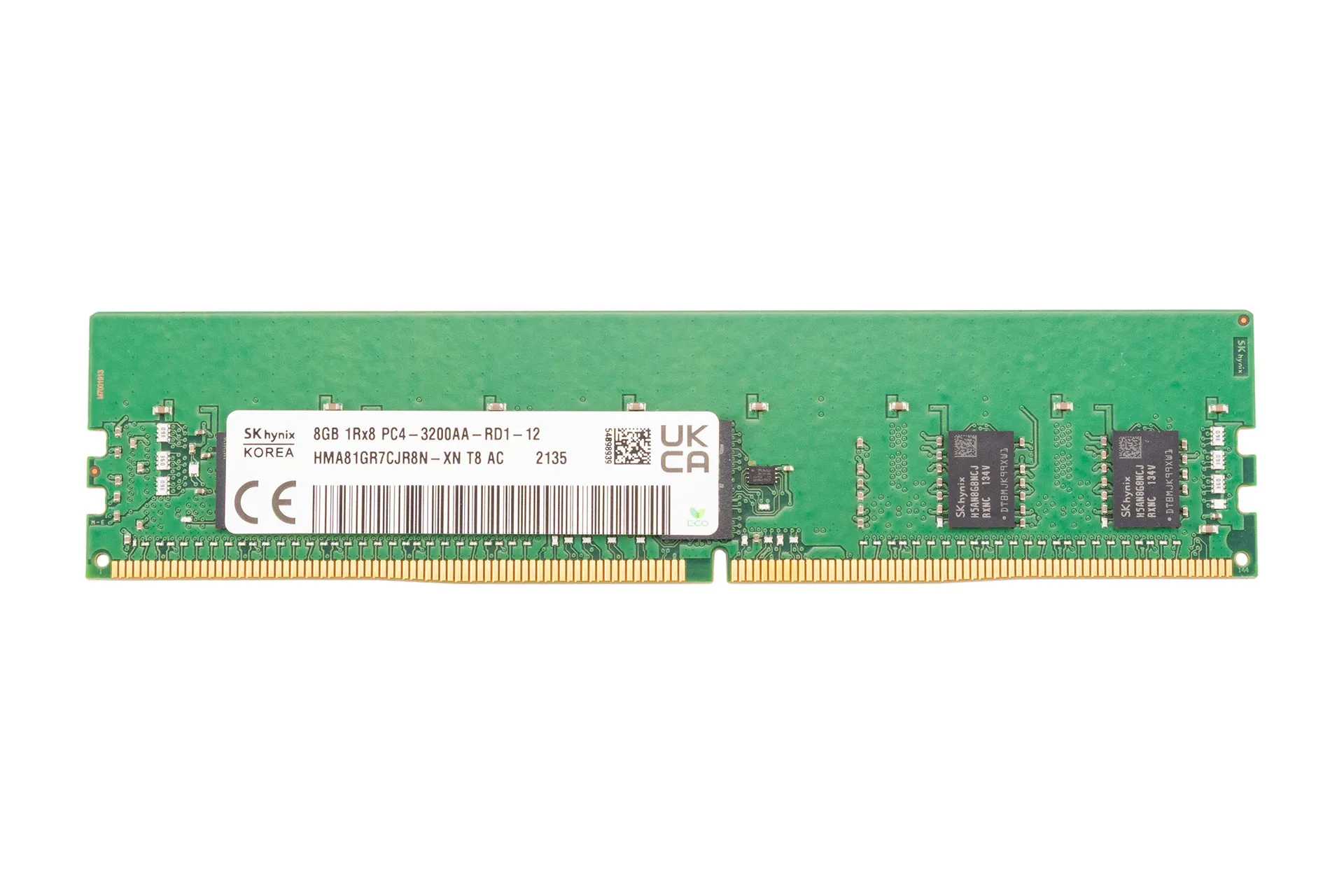 HYNIX 8GB DDR4 RAM 1Rx8 PC4-3200AA-R regECC HYNIX 8GB DDR4 RAM 1Rx8 PC4-3200AA-R regECC