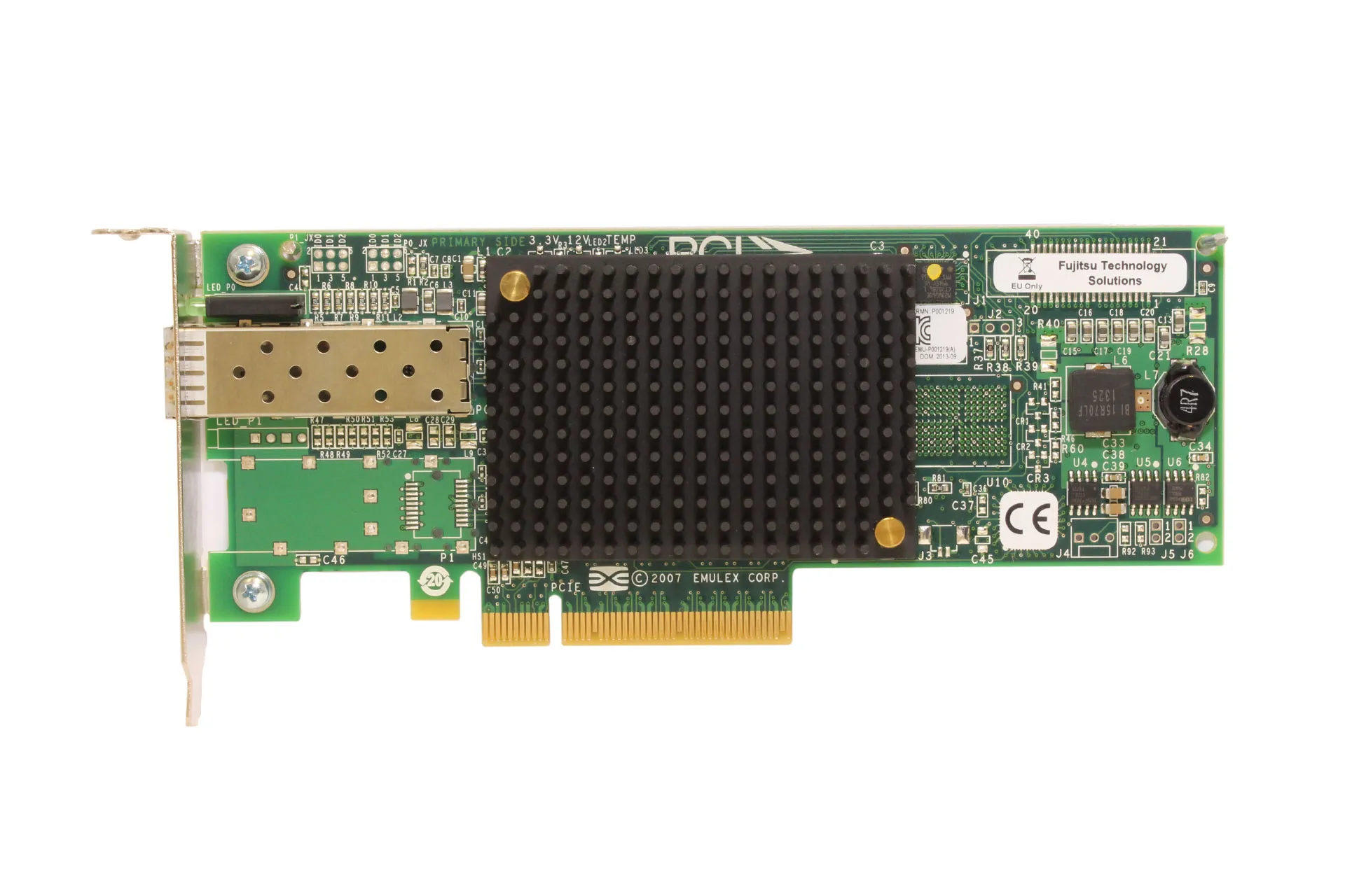 FUJITSU FC-HBA LPE1250 8G PCI-E Single Port Low Profile, Host Bus Adapter FUJITSU FC-HBA LPE1250 8G PCI-E Single Port Low Profile, Host Bus Adapter
