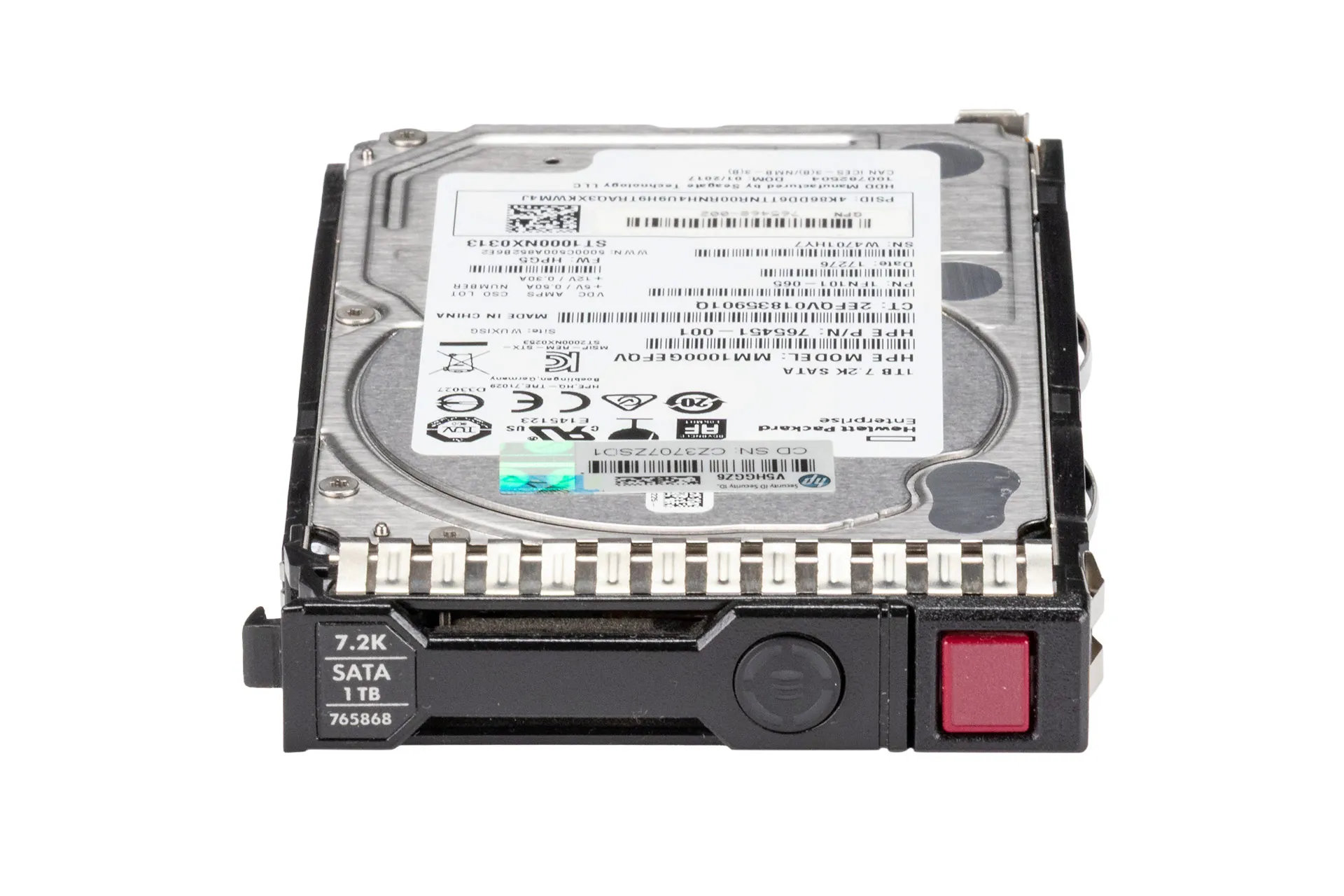 HPE 1TB 6G SATA HDD 7.2k, 2.5 Zoll SFF Festplatte für Server, SC HPE 1TB 6G SATA HDD 7.2k, 2.5 Zoll SFF Festplatte für Server, SC