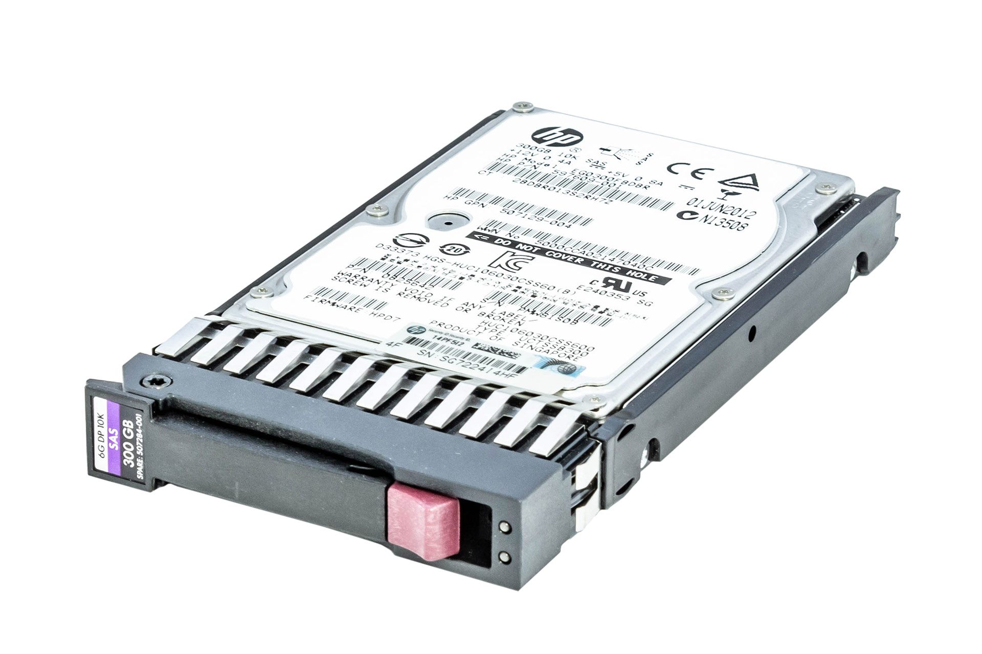 HPE HDD 300GB 6G SAS 10k 2.5" SFF DP Festplatte HPE HDD 300GB 6G SAS 10k 2.5" SFF DP Festplatte