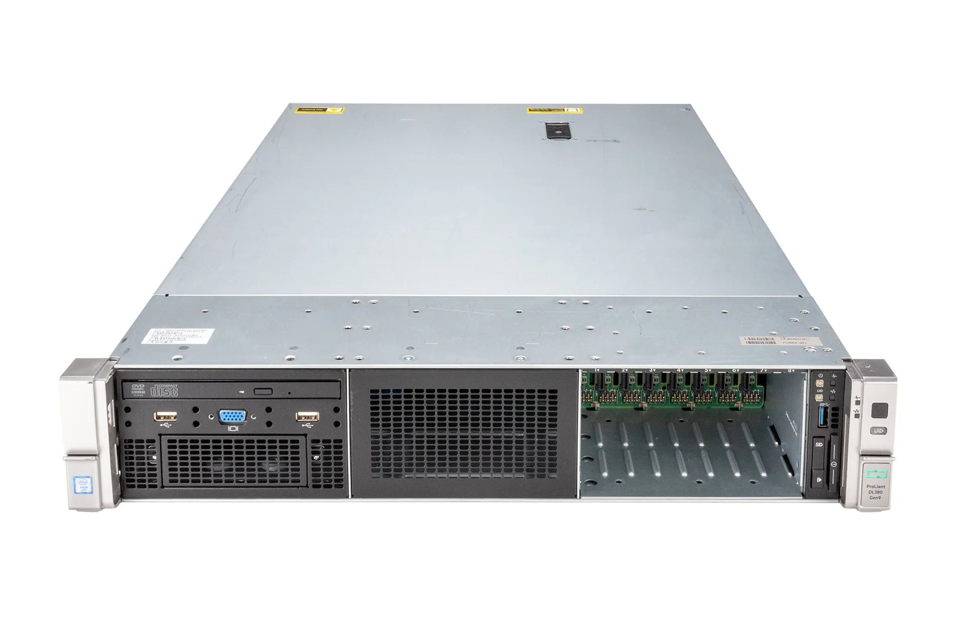 HPE ProLiant DL380 Gen9 Rack Server, 1x E5-2640v4 2.40GHz, 10-Core, 8xSFF, P440ar/2GB