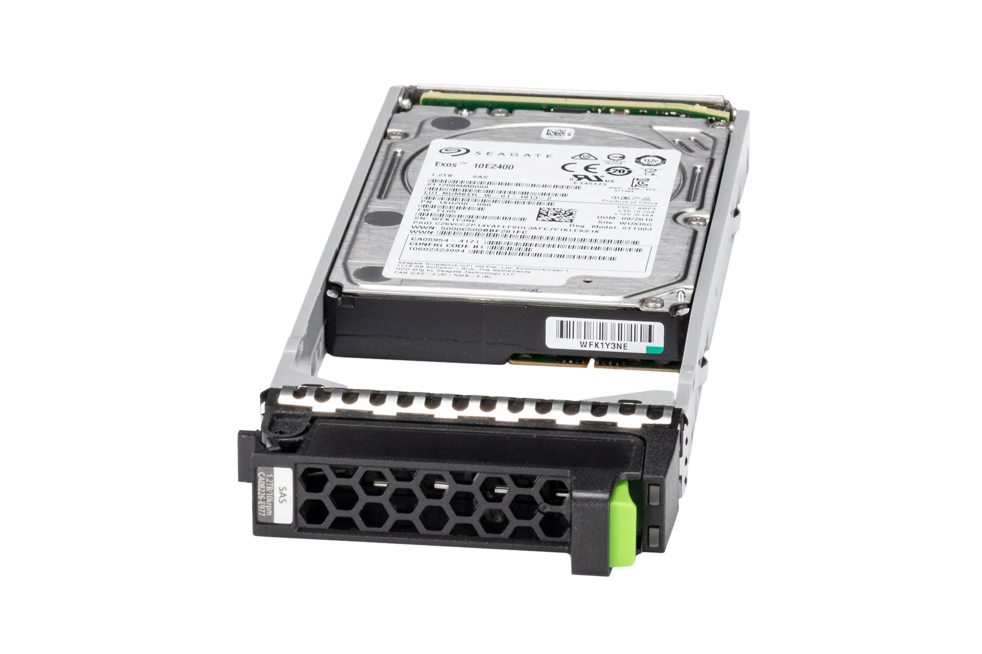 Fujitsu 1.2TB 12G SAS HDD 10k, 2.5 Zoll LFF Storage Festplatte für Eternus DX S4