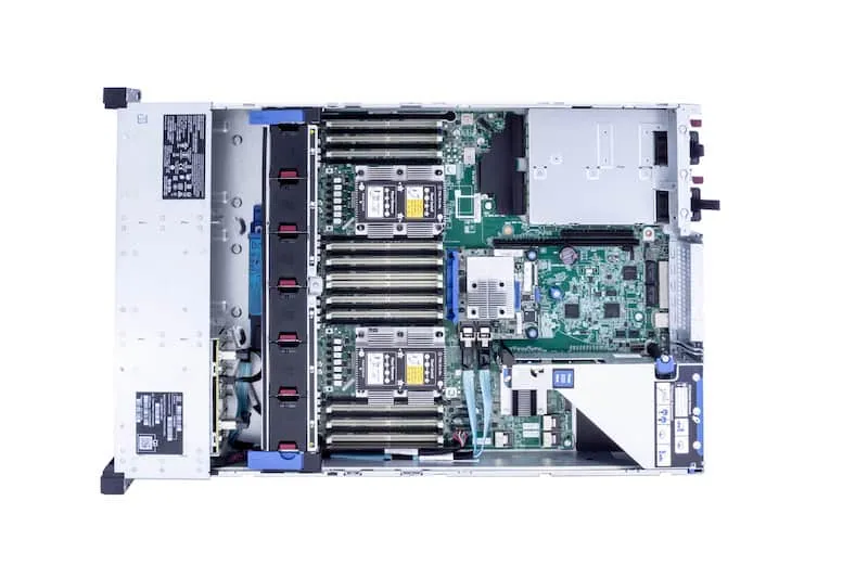 HPE DL380 Gen10, 2x Gold 6130@2.10GHz, 16-Core, noRAM, 8xSFF, P408i/2GB/Batt., 1x PCI-Cage, 2x500W