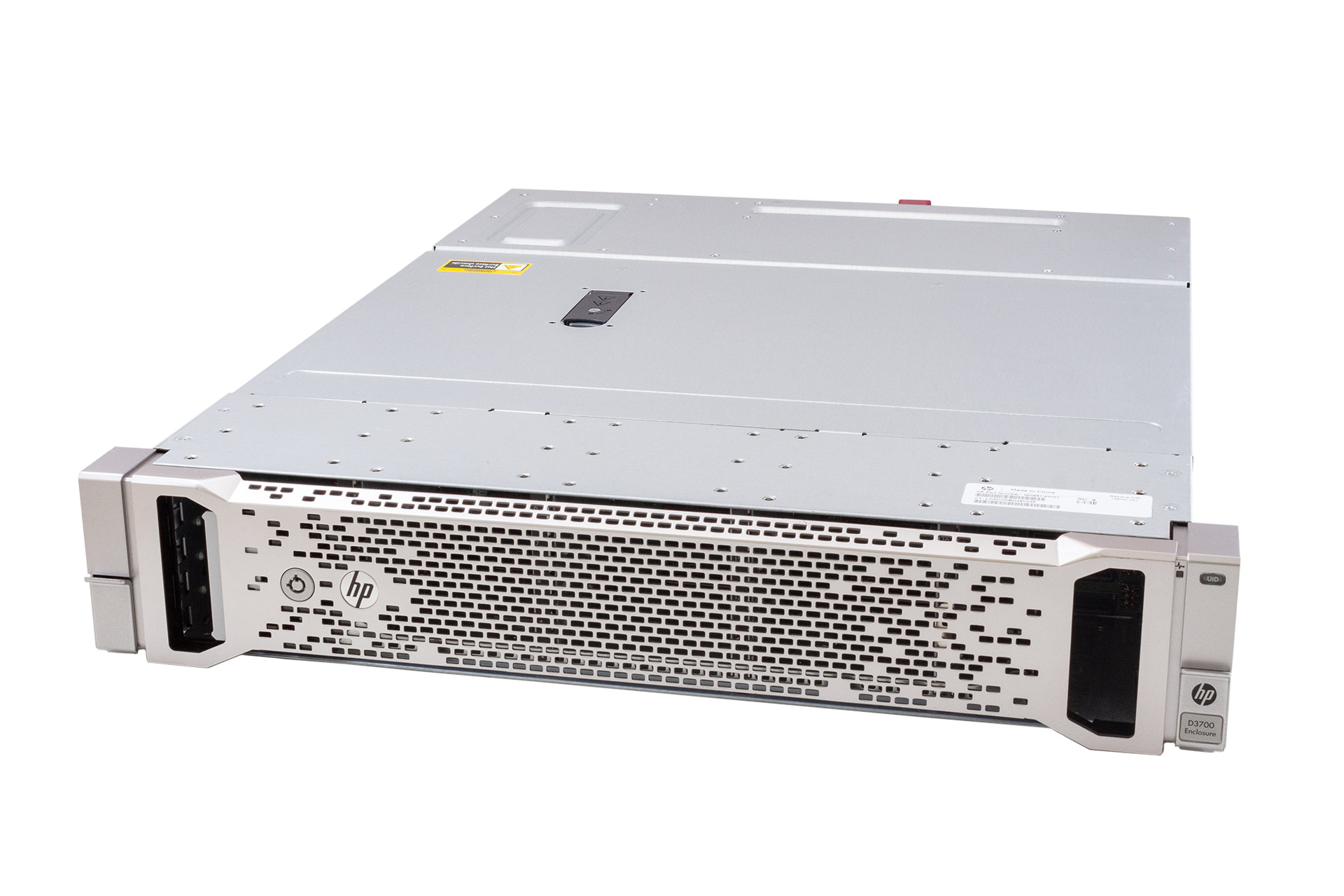 HPE D3700 Disk Enclosure, 25xSFF, 2x IO-Module 12G SAS DP, 2x 460W, cover