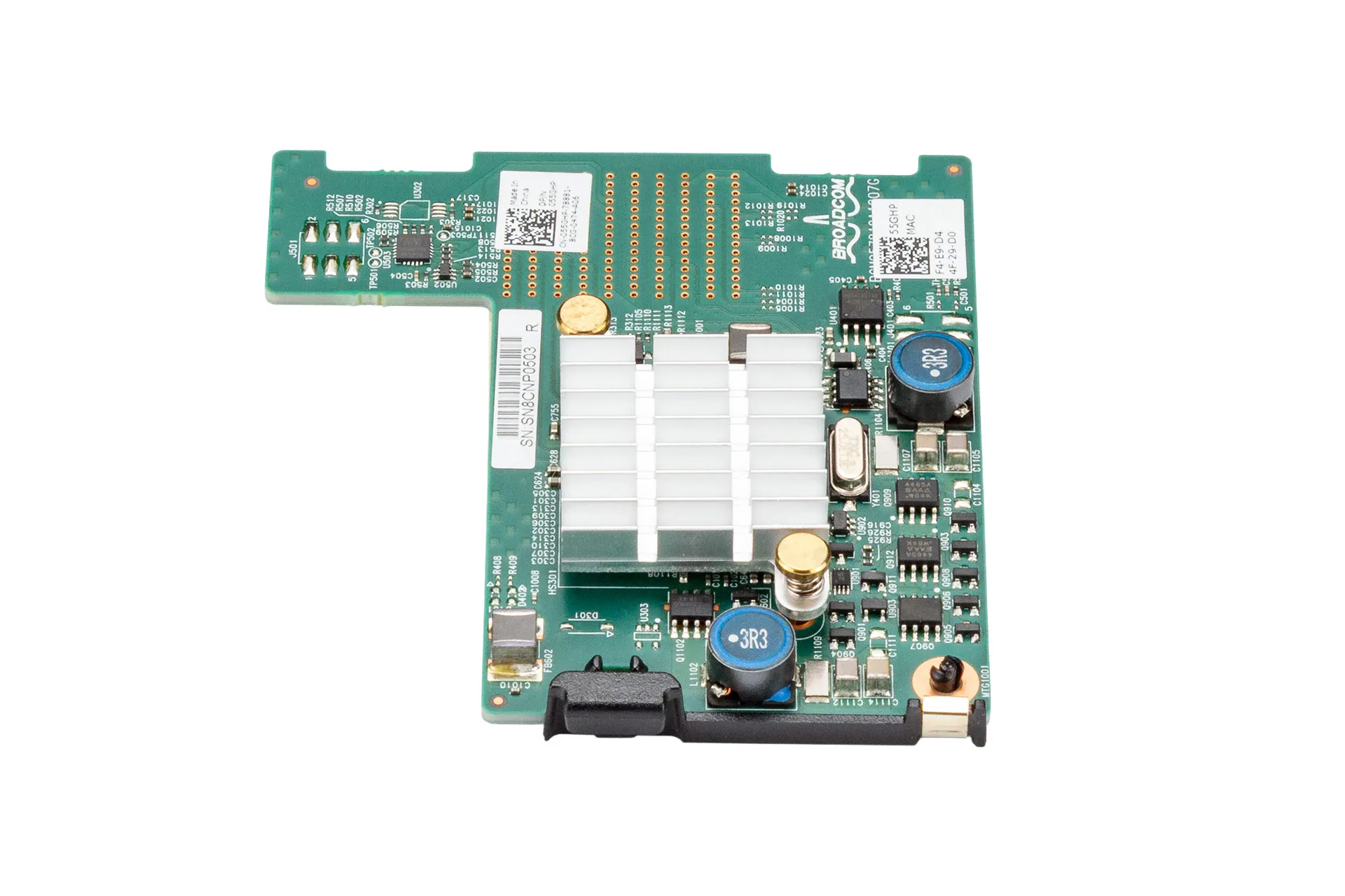 DELL Broadcom 57810s 10GbE Netzwerkkarte Ethernet RJ45 Dual Port Mezzanine NIC