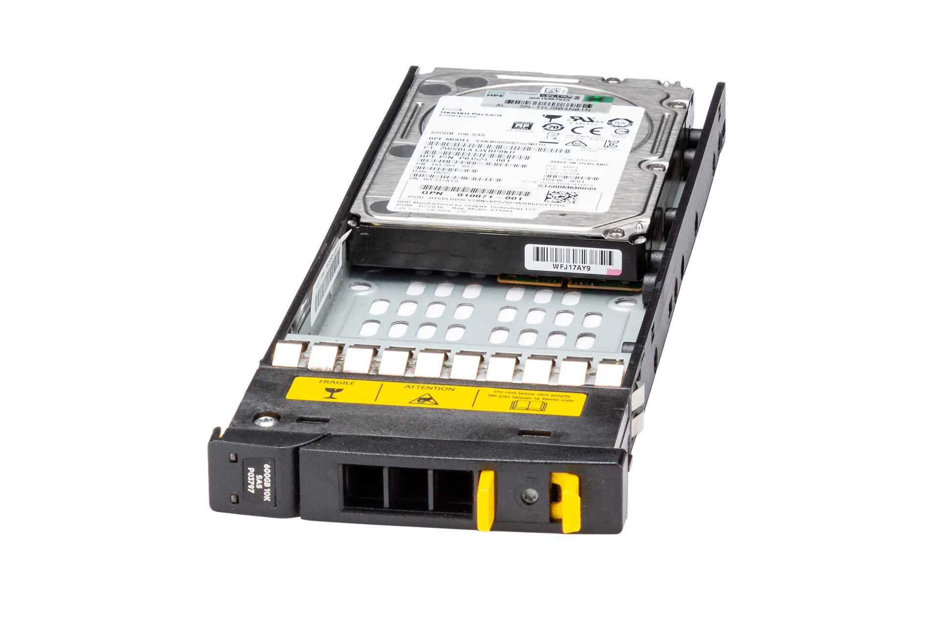 HPE 3PAR 600GB 12G SAS HDD 10k 2.5 Zoll 520b HPE 3PAR 600GB 12G SAS HDD 10k 2.5 Zoll 520b