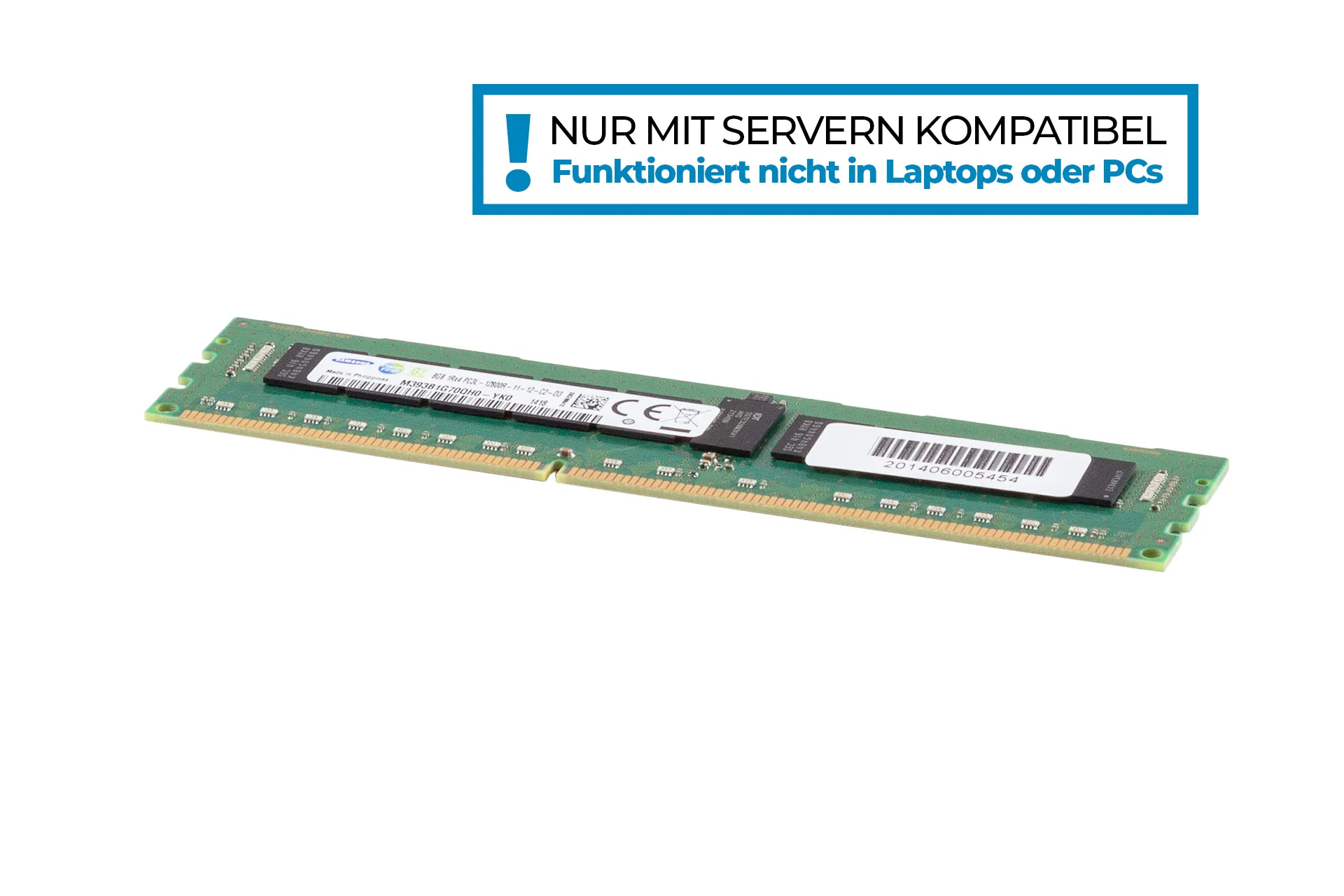 Samsung 8GB DDR3 RAM 1Rx4 PC3L-12800R regECC Samsung 8GB DDR3 RAM 1Rx4 PC3L-12800R regECC
