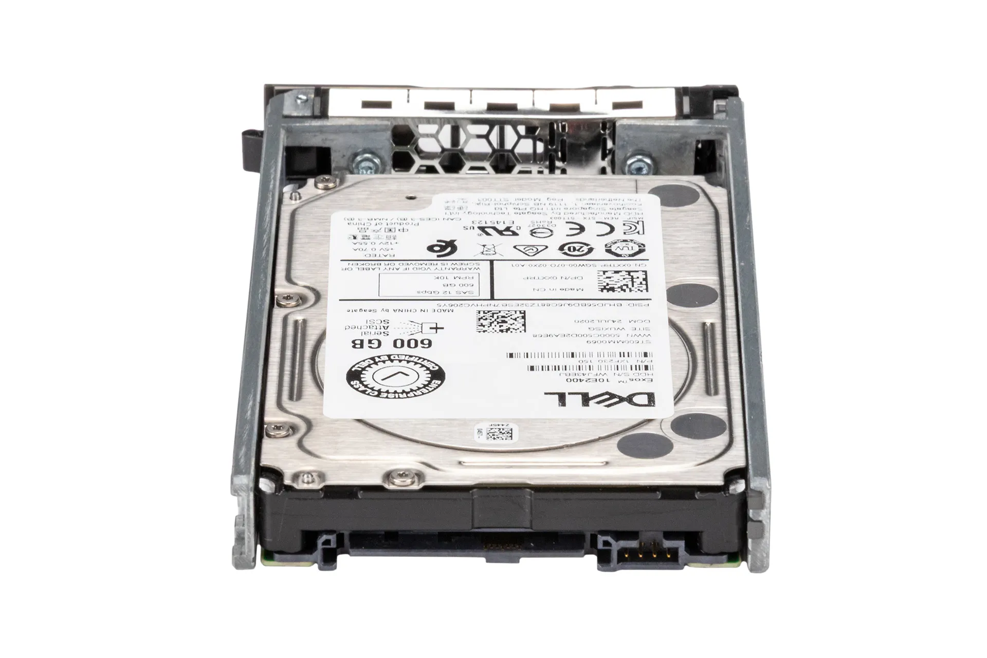 Dell 600GB 12G SAS HDD 10k, 2.5 Zoll SFF Festplatte für Server Dell 600GB 12G SAS HDD 10k, 2.5 Zoll SFF Festplatte für Server